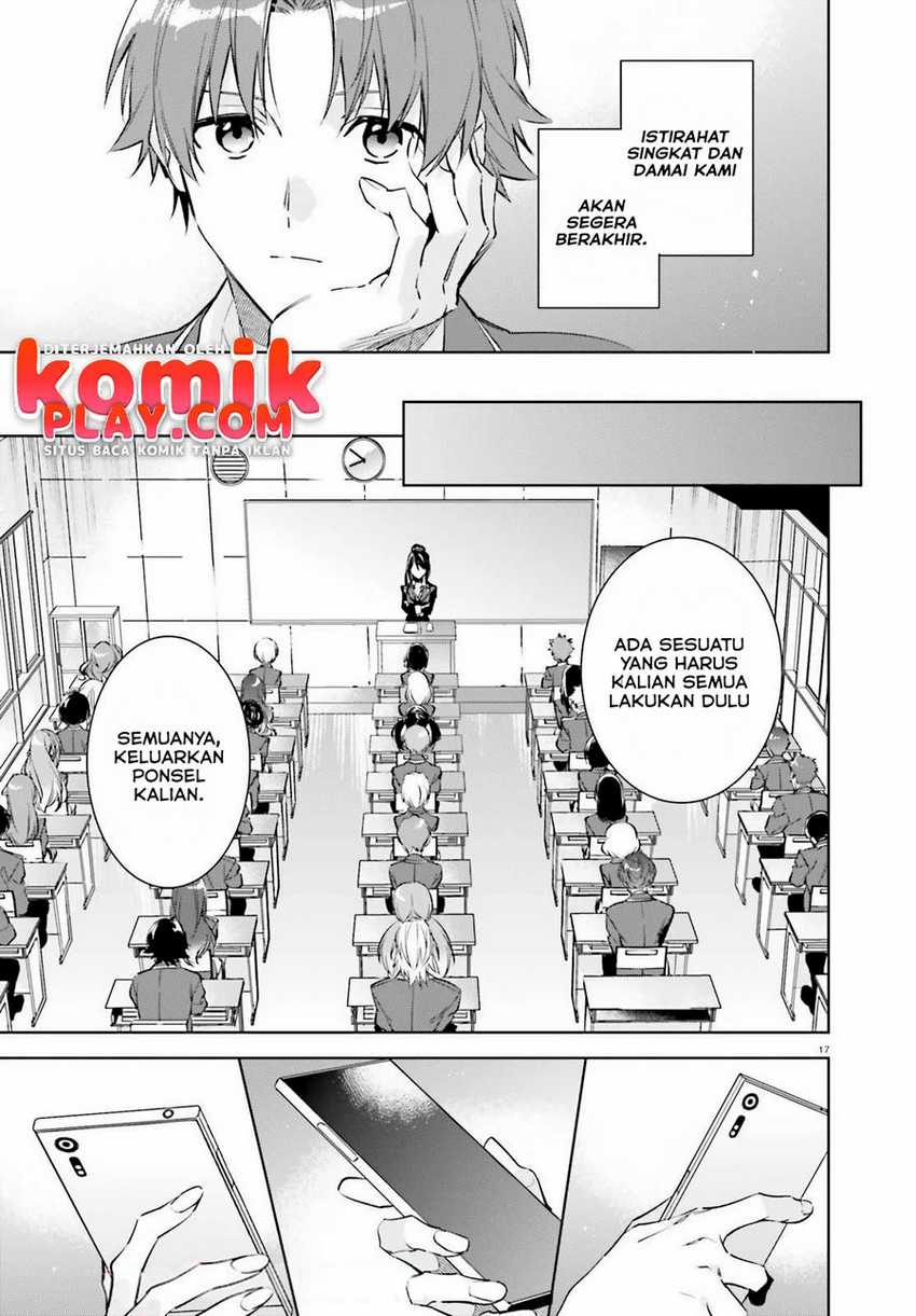 Youkoso Jitsuryoku Shijou Shugi no Kyoushitsu e: 2-nensei-hen Chapter 1.1 - halaman 18