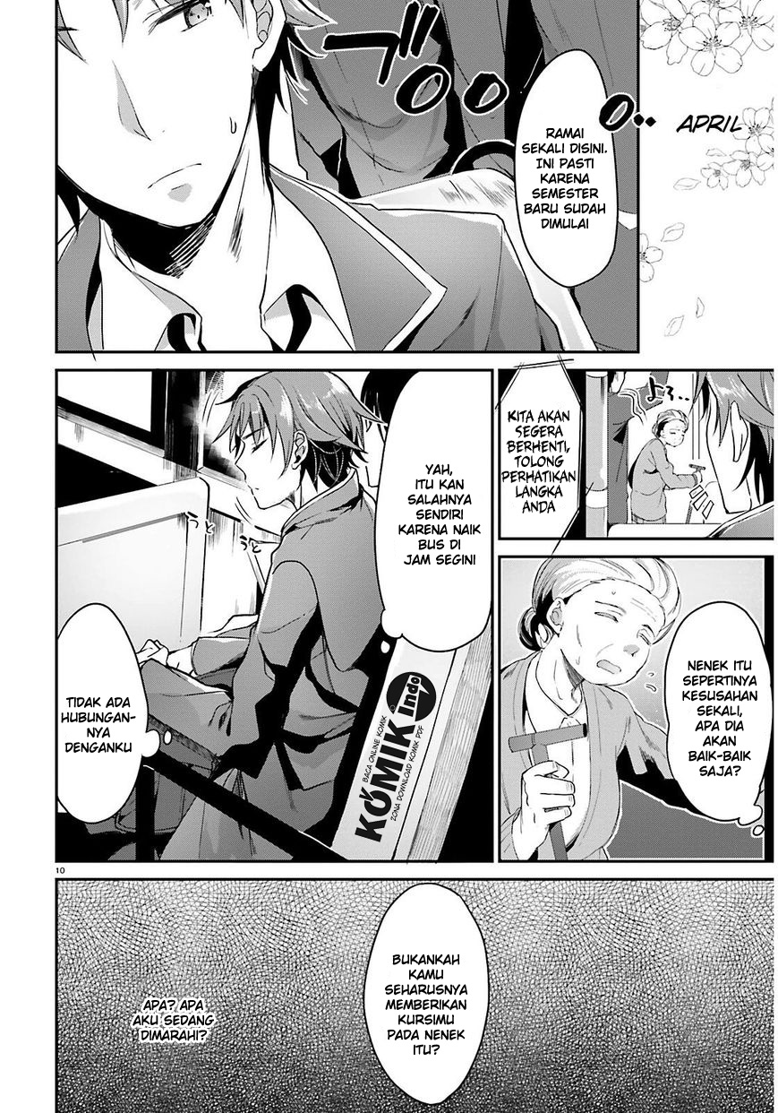 Youkoso Jitsuryoku Shijou Shugi no Kyoushitsu e Chapter 1 - halaman 11