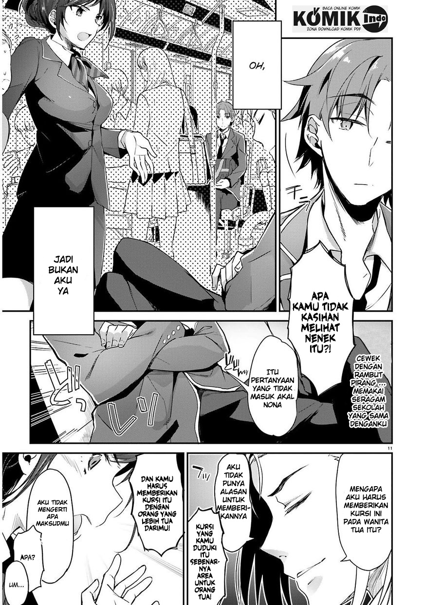 Youkoso Jitsuryoku Shijou Shugi no Kyoushitsu e Chapter 1 - halaman 12