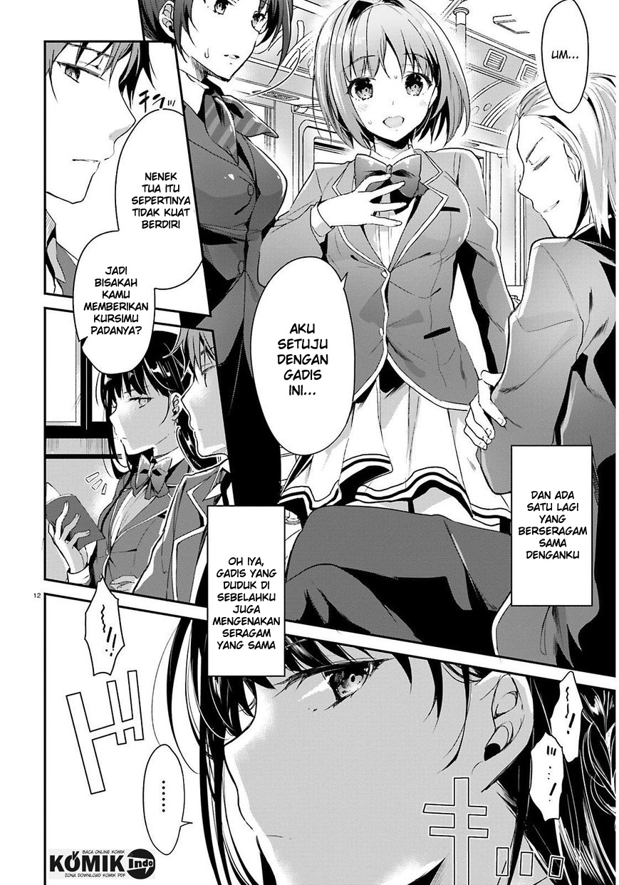Youkoso Jitsuryoku Shijou Shugi no Kyoushitsu e Chapter 1 - halaman 13