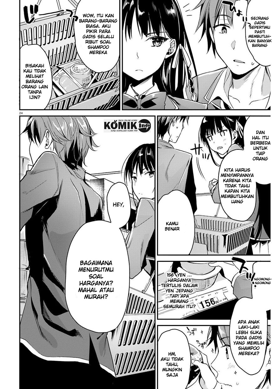 Youkoso Jitsuryoku Shijou Shugi no Kyoushitsu e Chapter 1 - halaman 25