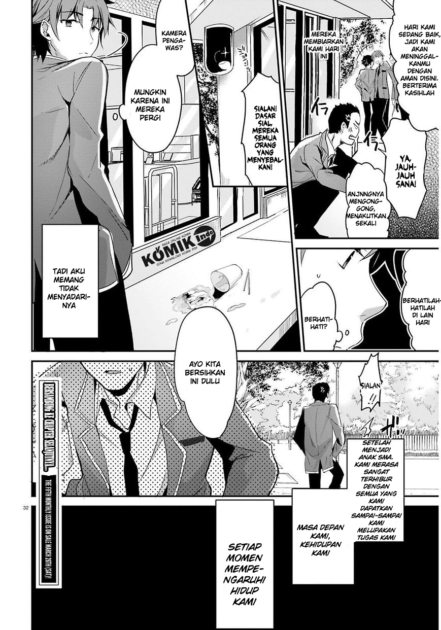 Youkoso Jitsuryoku Shijou Shugi no Kyoushitsu e Chapter 1 - halaman 33