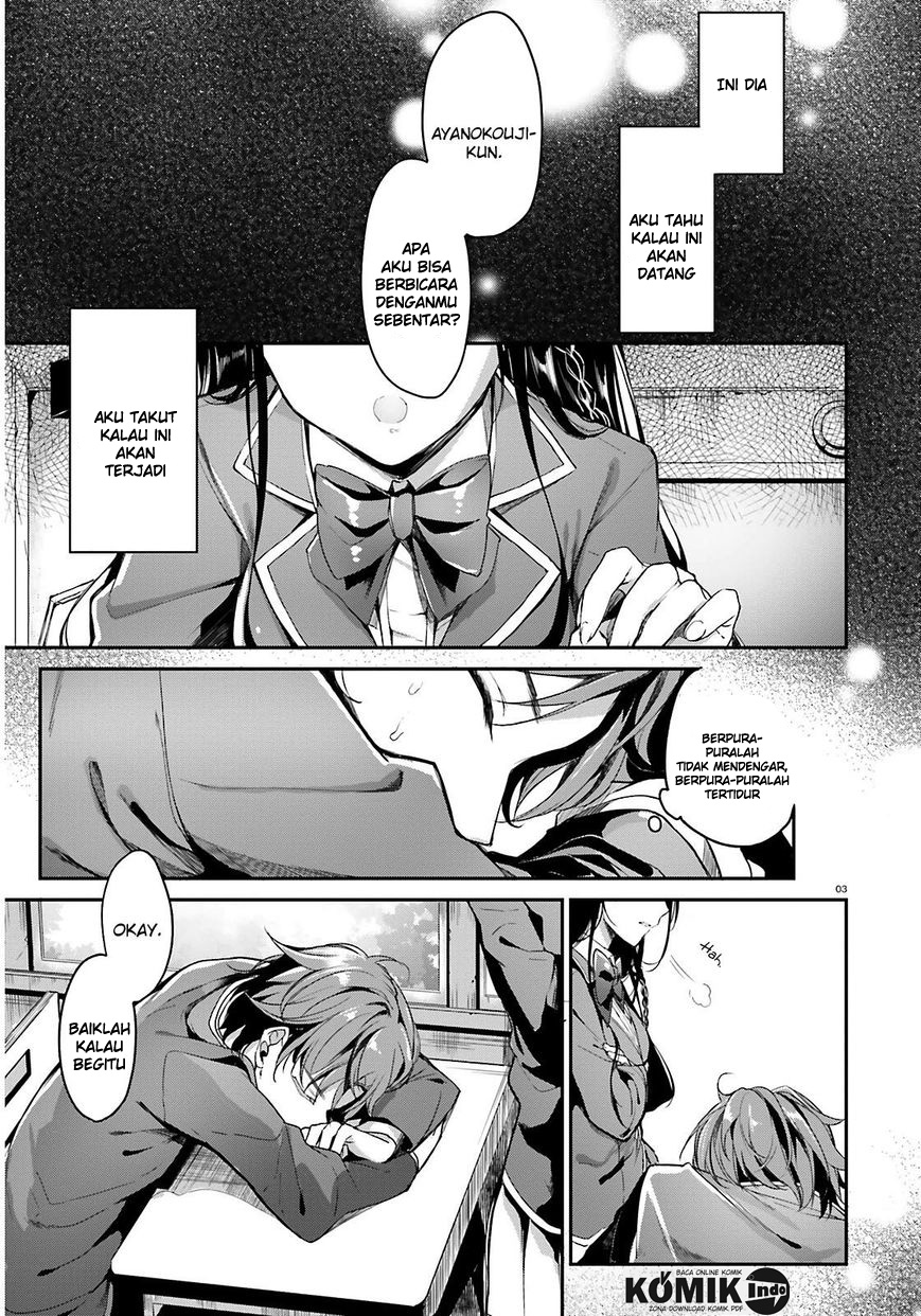 Youkoso Jitsuryoku Shijou Shugi no Kyoushitsu e Chapter 1 - halaman 4