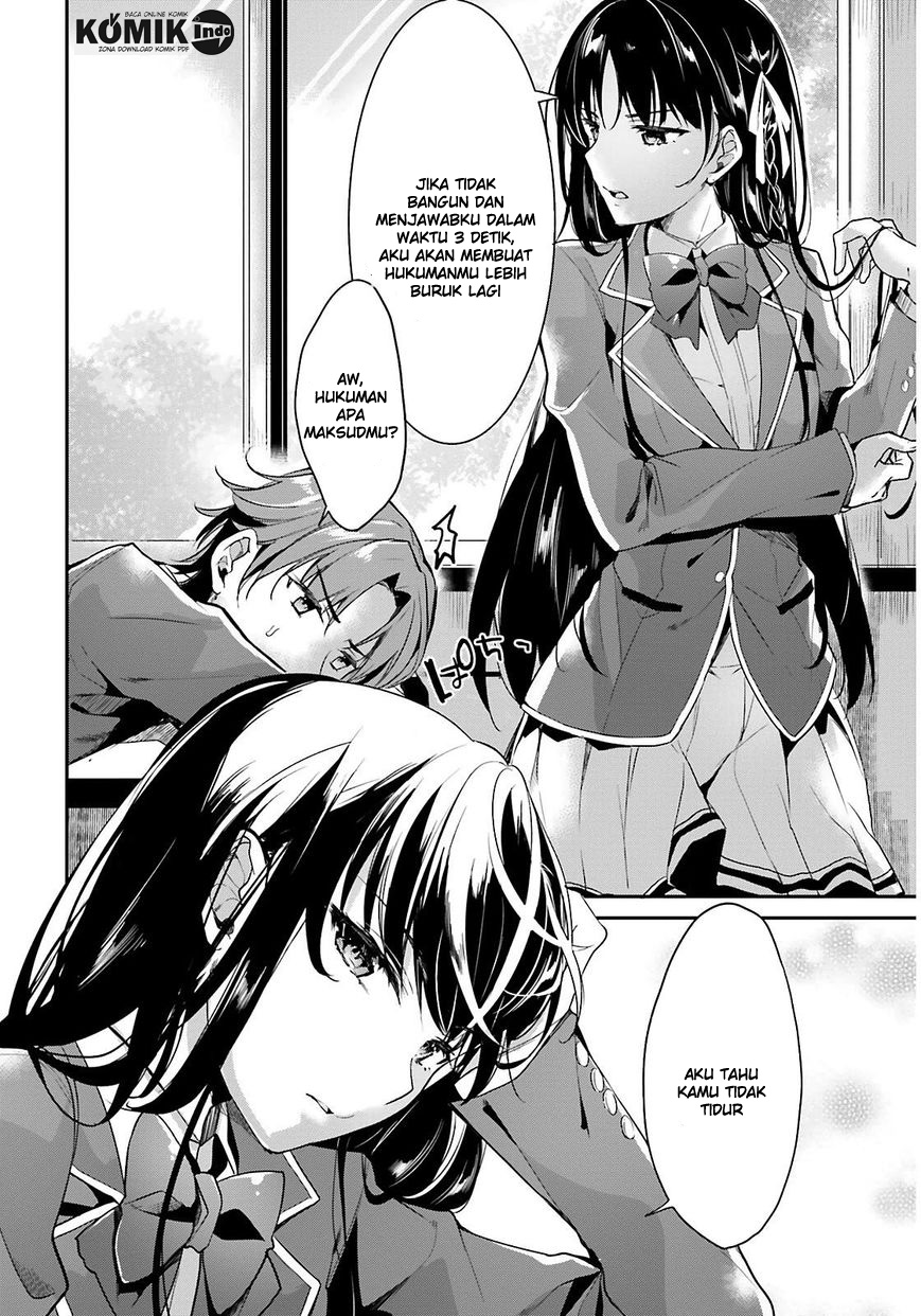 Youkoso Jitsuryoku Shijou Shugi no Kyoushitsu e Chapter 1 - halaman 5