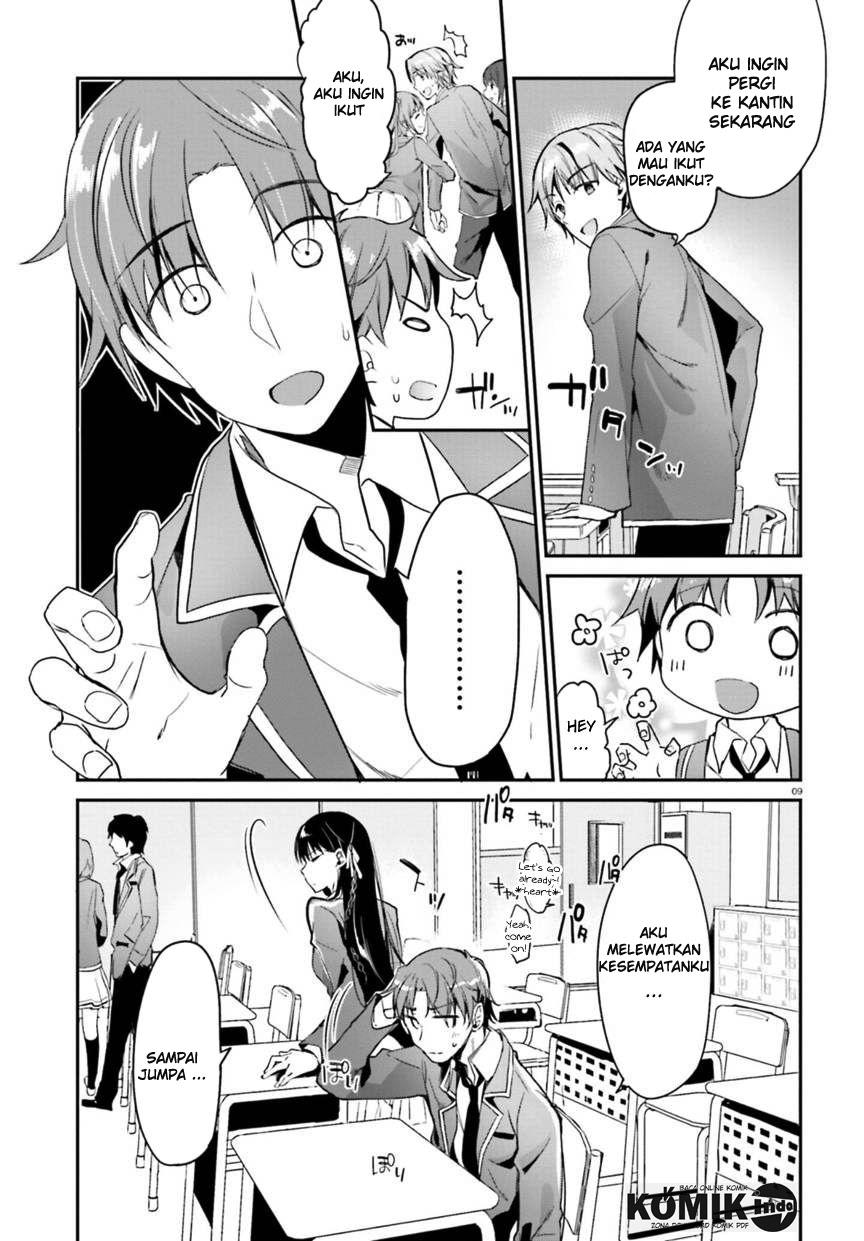 Youkoso Jitsuryoku Shijou Shugi no Kyoushitsu e Chapter 2 - halaman 10