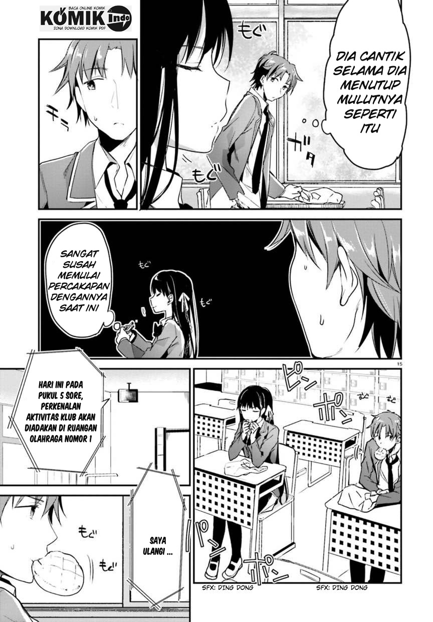 Youkoso Jitsuryoku Shijou Shugi no Kyoushitsu e Chapter 2 - halaman 16