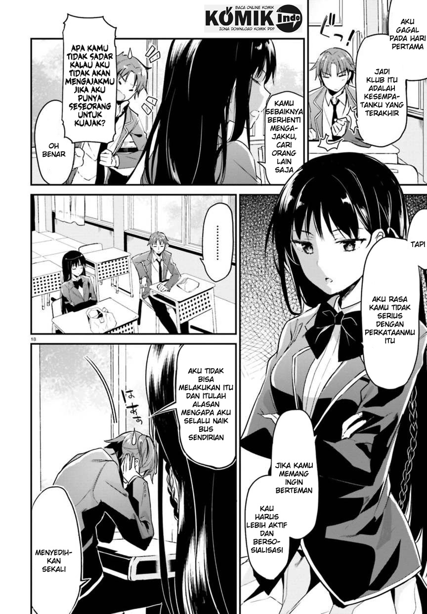 Youkoso Jitsuryoku Shijou Shugi no Kyoushitsu e Chapter 2 - halaman 19