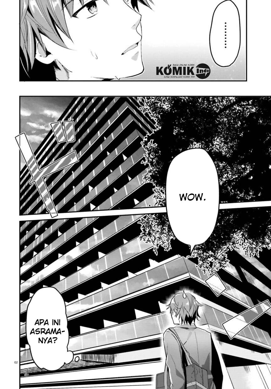 Youkoso Jitsuryoku Shijou Shugi no Kyoushitsu e Chapter 2 - halaman 3