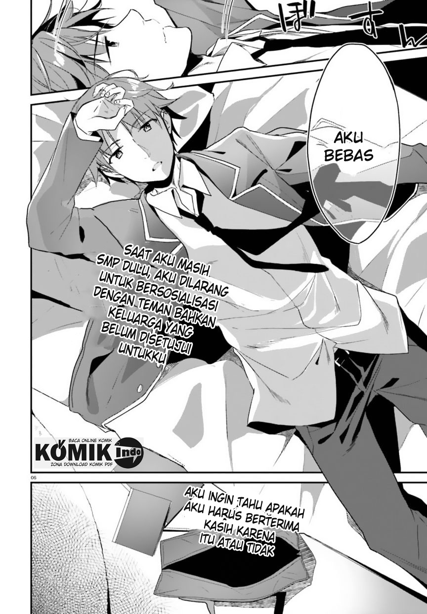 Youkoso Jitsuryoku Shijou Shugi no Kyoushitsu e Chapter 2 - halaman 7
