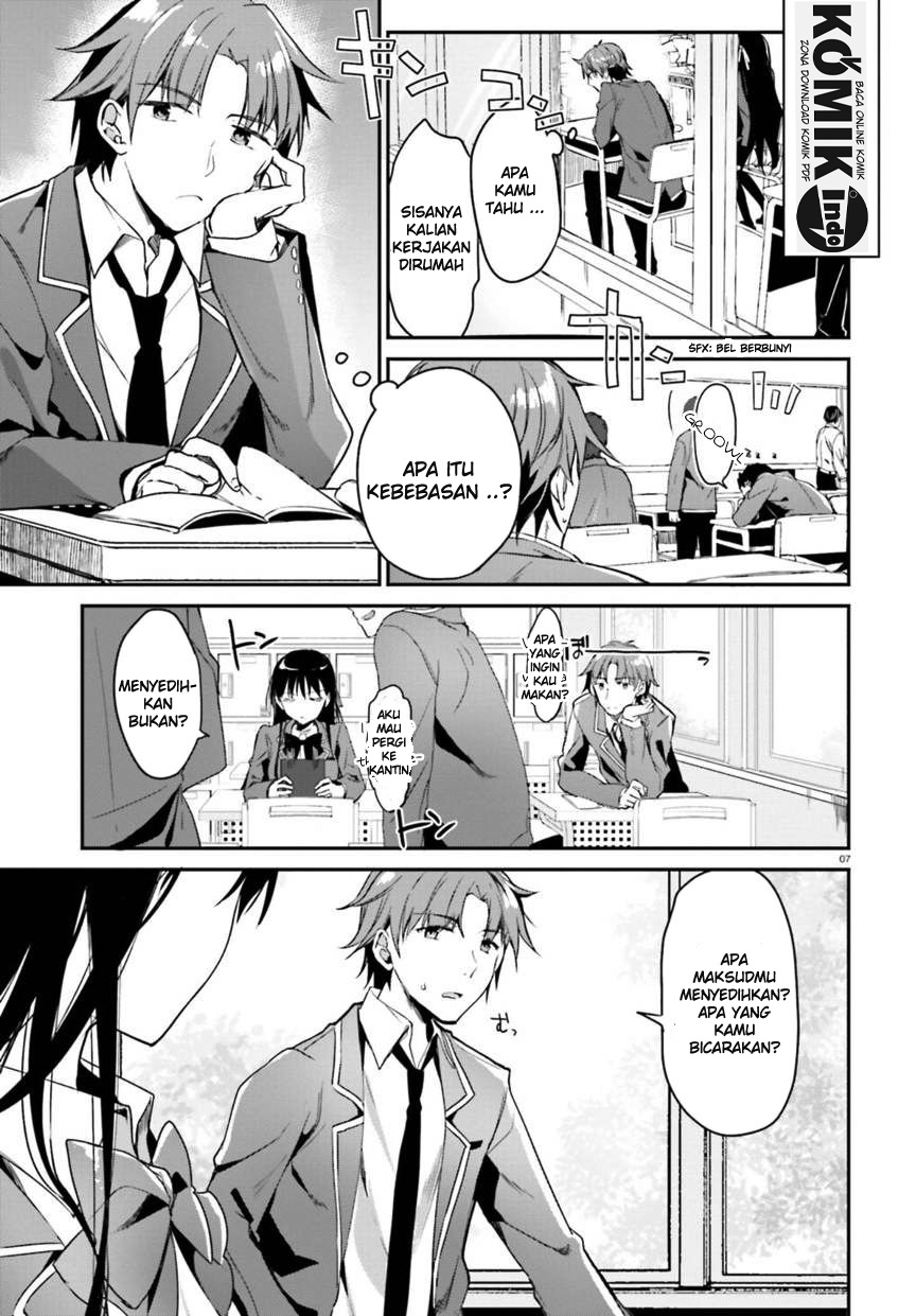Youkoso Jitsuryoku Shijou Shugi no Kyoushitsu e Chapter 2 - halaman 8