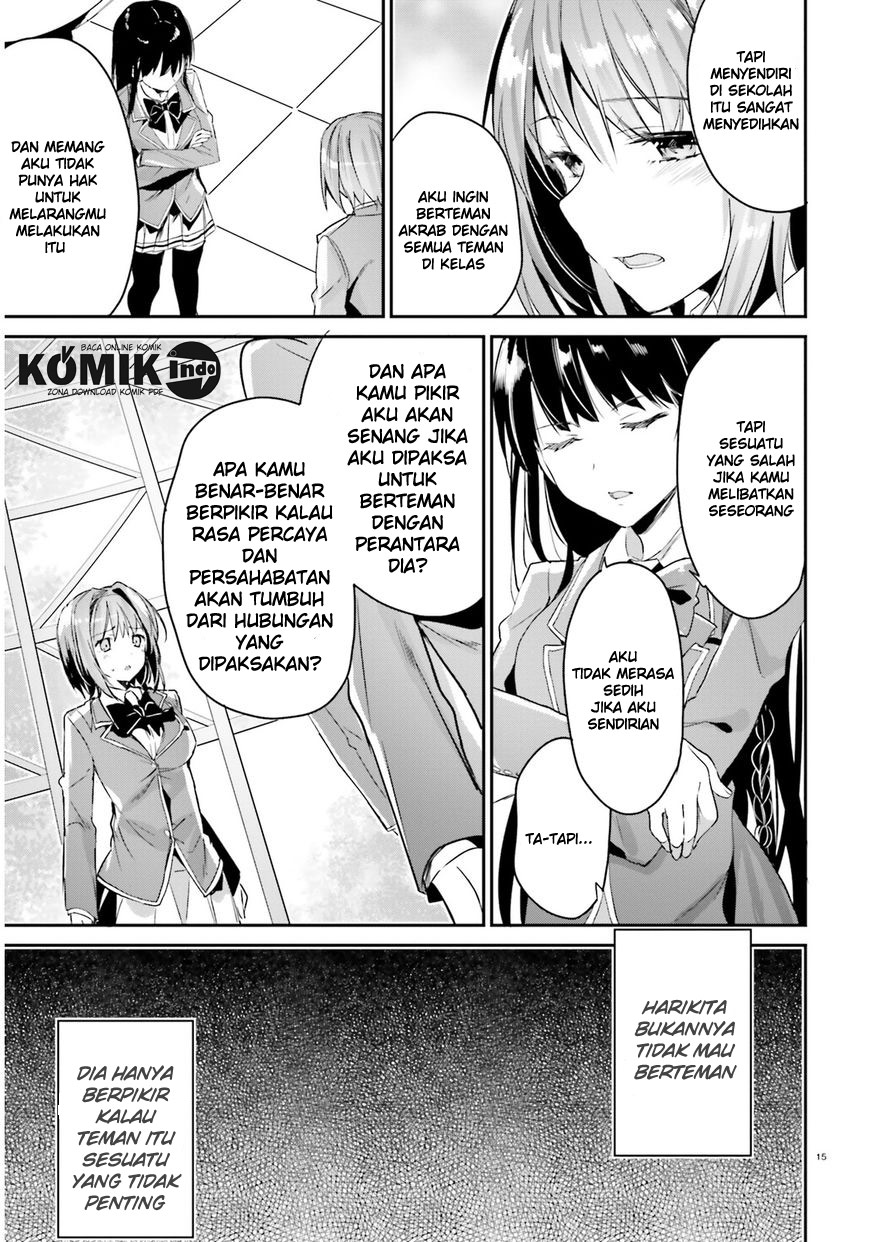 Youkoso Jitsuryoku Shijou Shugi no Kyoushitsu e Chapter 3 - halaman 16