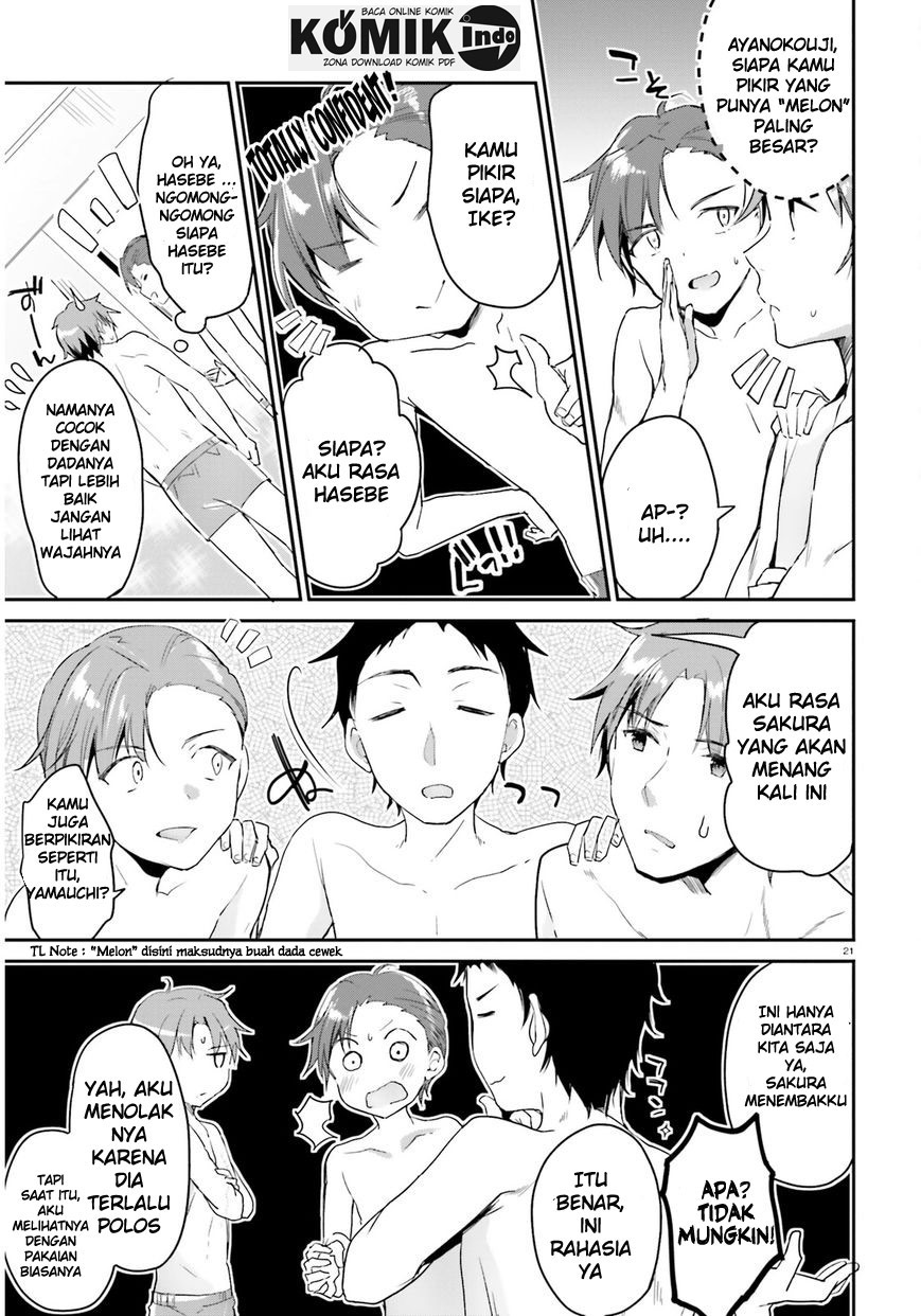 Youkoso Jitsuryoku Shijou Shugi no Kyoushitsu e Chapter 3 - halaman 22