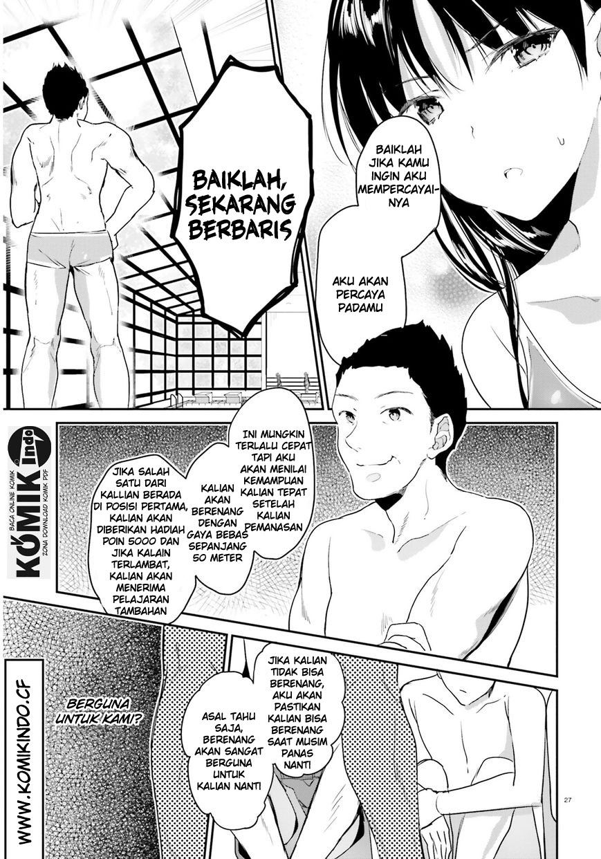 Youkoso Jitsuryoku Shijou Shugi no Kyoushitsu e Chapter 3 - halaman 28