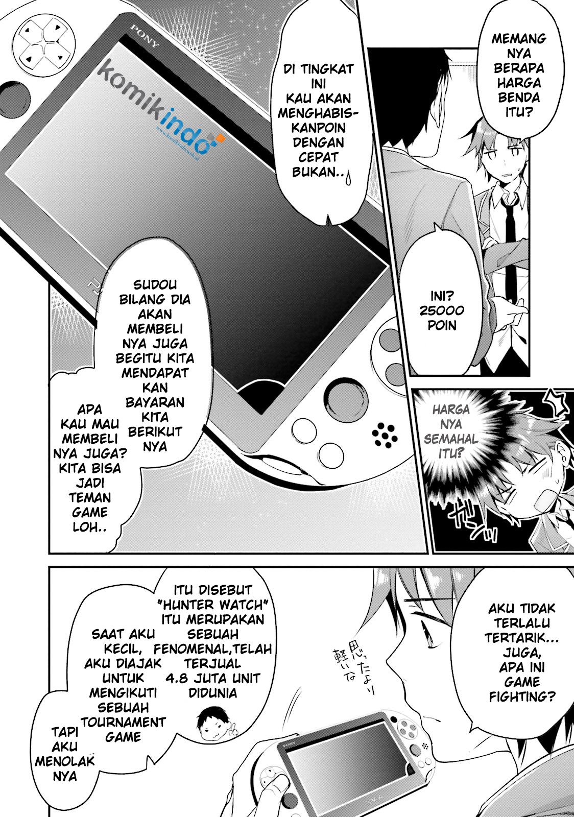 Youkoso Jitsuryoku Shijou Shugi no Kyoushitsu e Chapter 4 - halaman 11