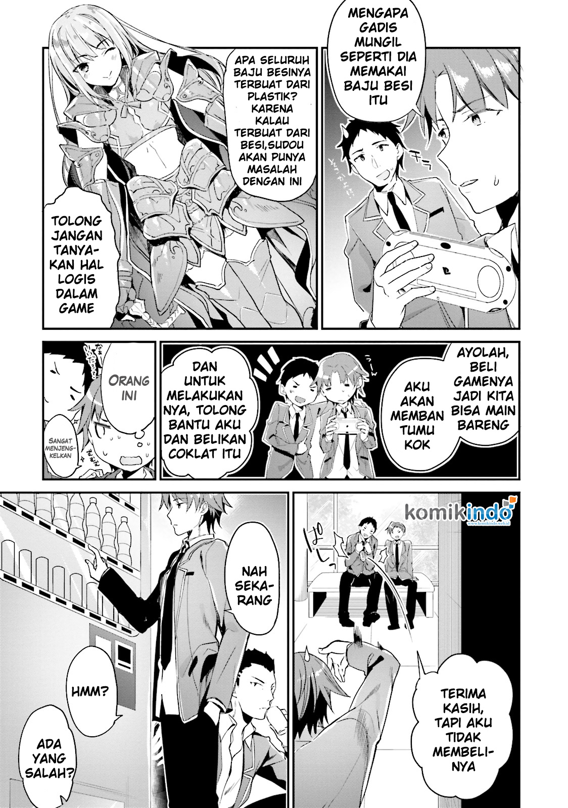 Youkoso Jitsuryoku Shijou Shugi no Kyoushitsu e Chapter 4 - halaman 12