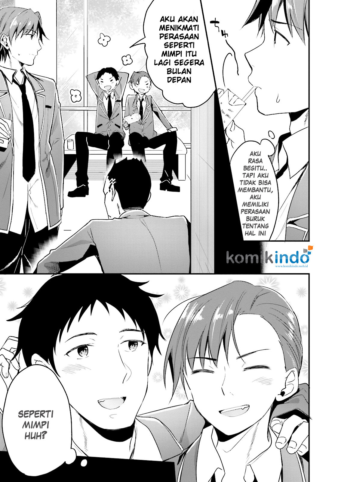 Youkoso Jitsuryoku Shijou Shugi no Kyoushitsu e Chapter 4 - halaman 14