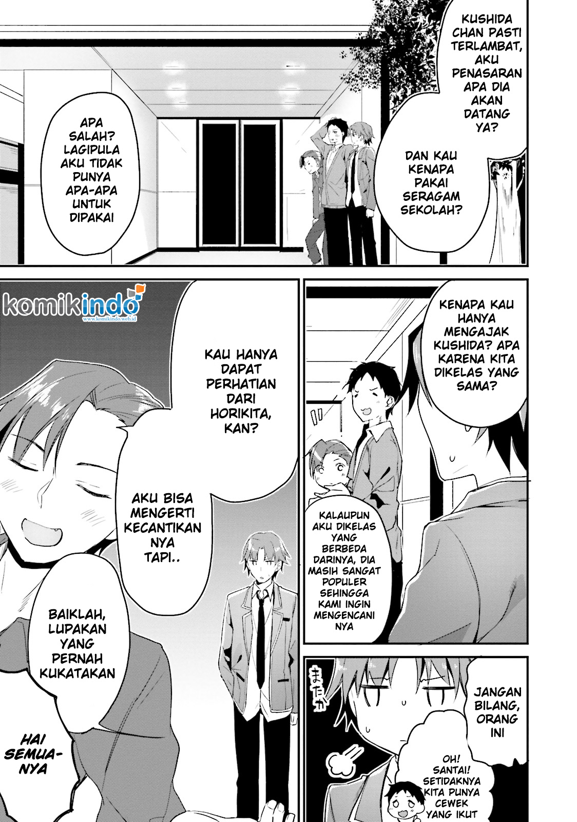 Youkoso Jitsuryoku Shijou Shugi no Kyoushitsu e Chapter 4 - halaman 18