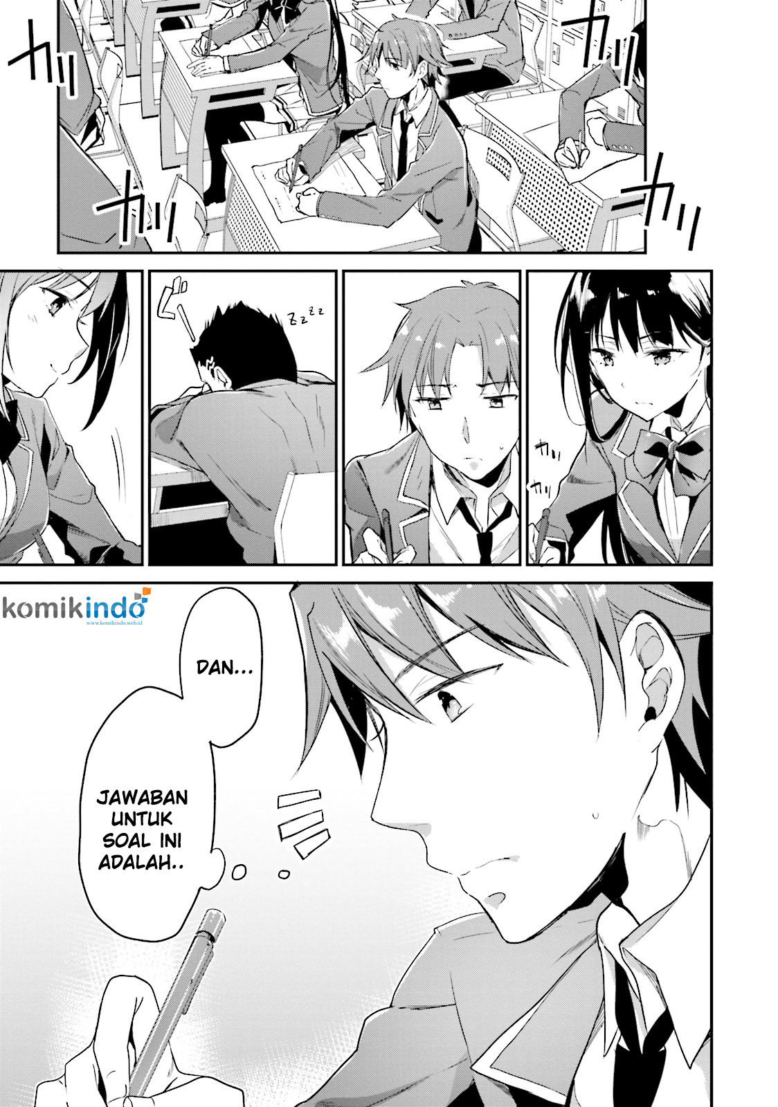 Youkoso Jitsuryoku Shijou Shugi no Kyoushitsu e Chapter 4 - halaman 2