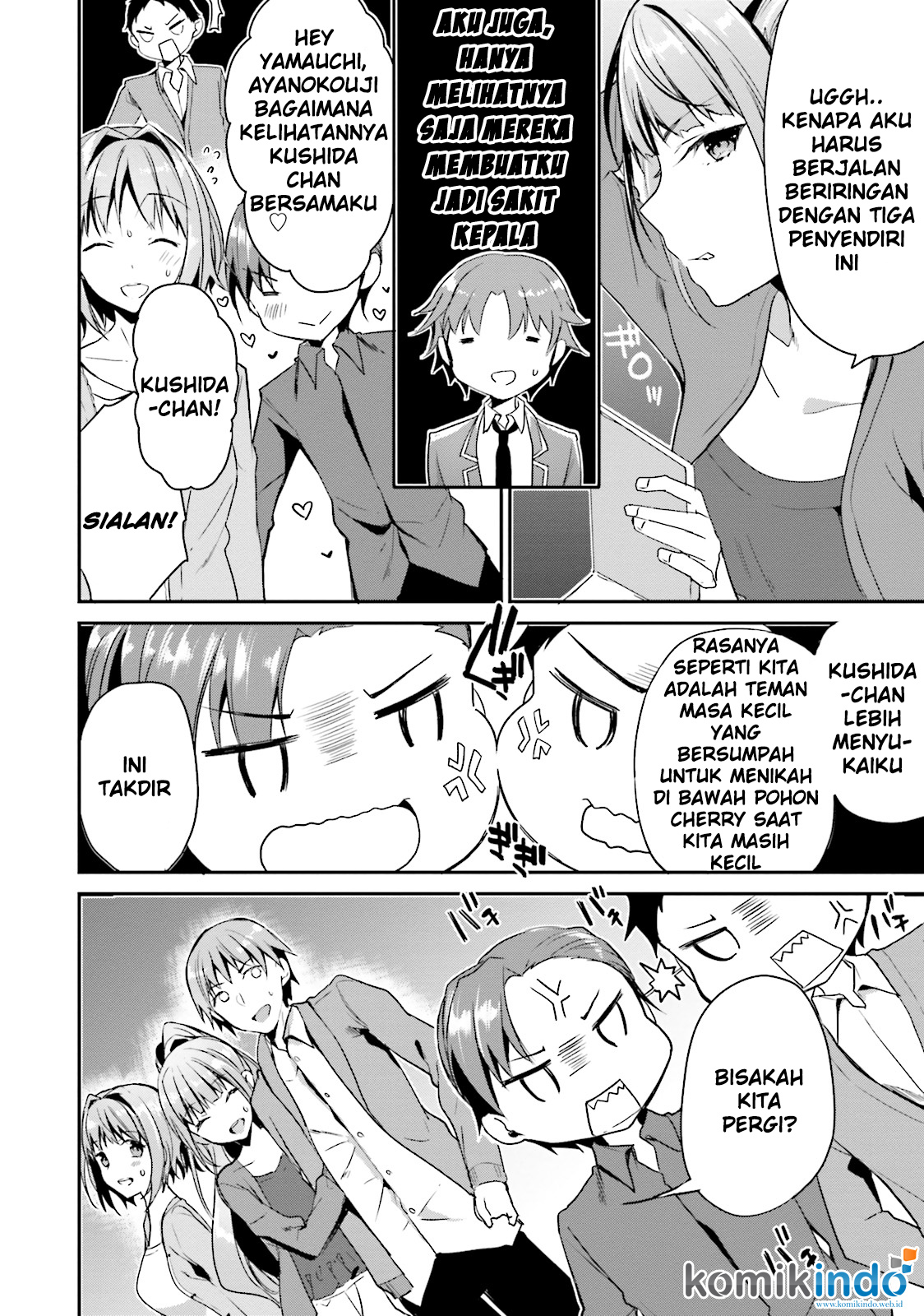 Youkoso Jitsuryoku Shijou Shugi no Kyoushitsu e Chapter 4 - halaman 21