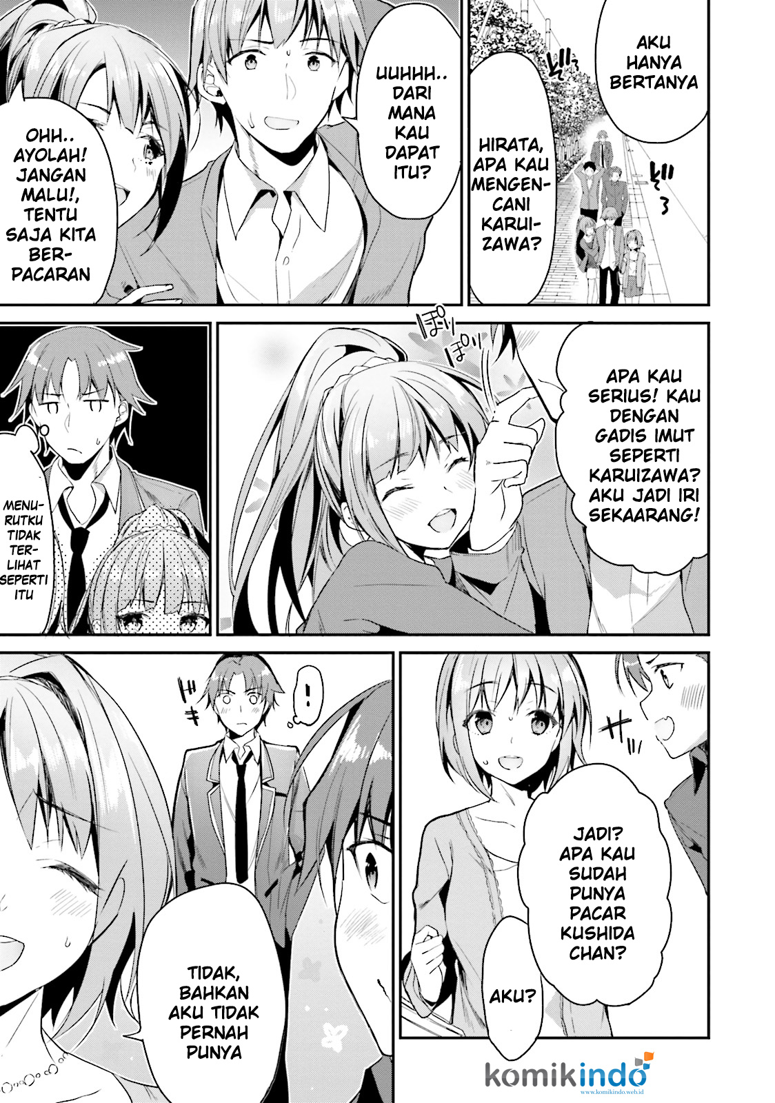 Youkoso Jitsuryoku Shijou Shugi no Kyoushitsu e Chapter 4 - halaman 22