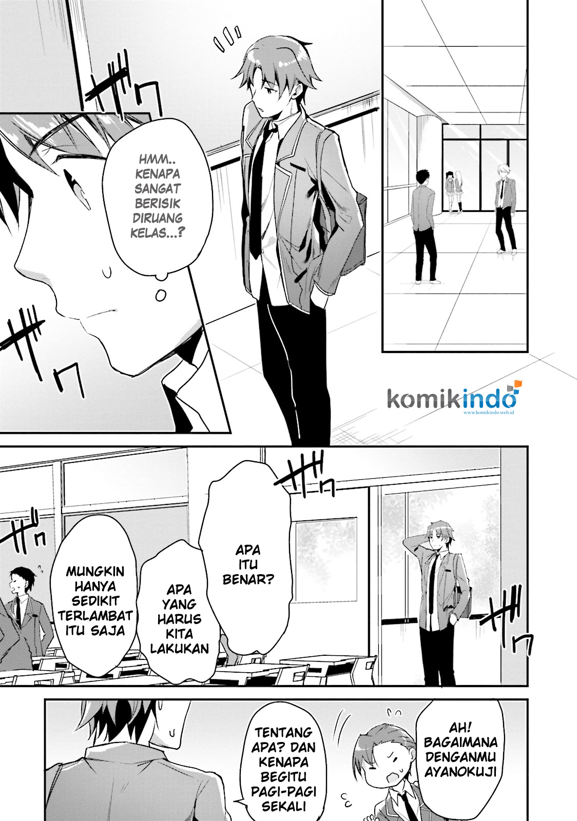 Youkoso Jitsuryoku Shijou Shugi no Kyoushitsu e Chapter 4 - halaman 28