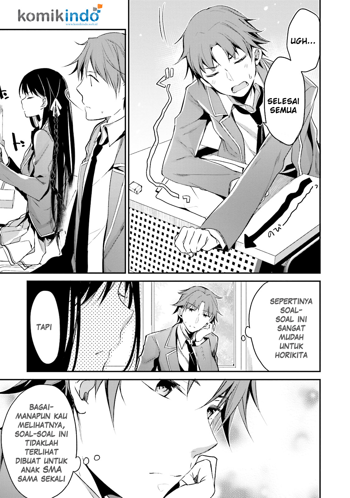 Youkoso Jitsuryoku Shijou Shugi no Kyoushitsu e Chapter 4 - halaman 4