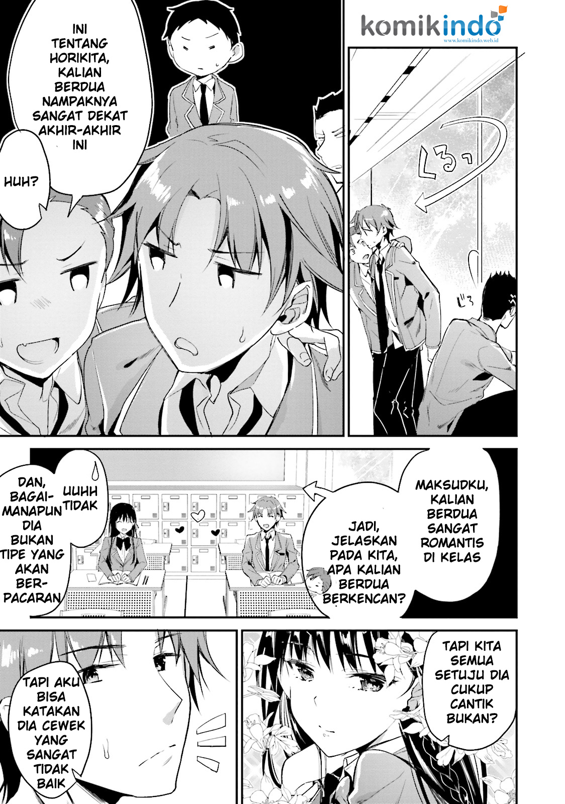 Youkoso Jitsuryoku Shijou Shugi no Kyoushitsu e Chapter 4 - halaman 6