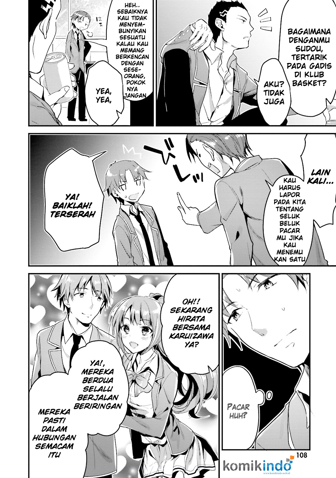 Youkoso Jitsuryoku Shijou Shugi no Kyoushitsu e Chapter 4 - halaman 9