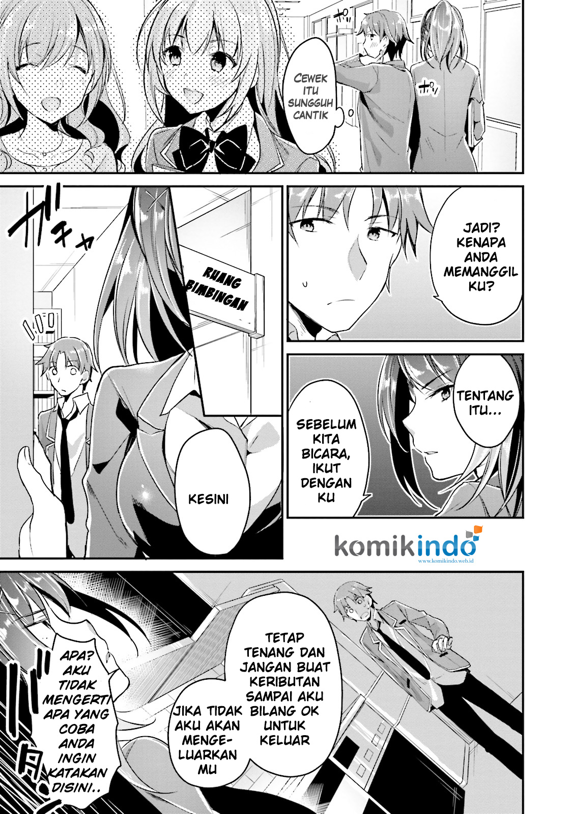 Youkoso Jitsuryoku Shijou Shugi no Kyoushitsu e Chapter 5 - halaman 10