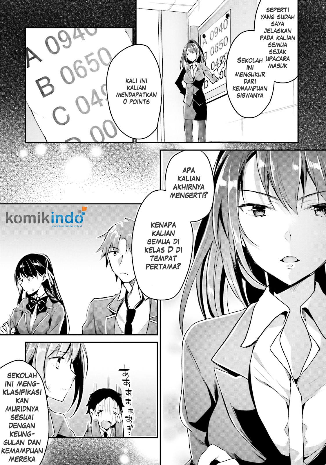 Youkoso Jitsuryoku Shijou Shugi no Kyoushitsu e Chapter 5 - halaman 12