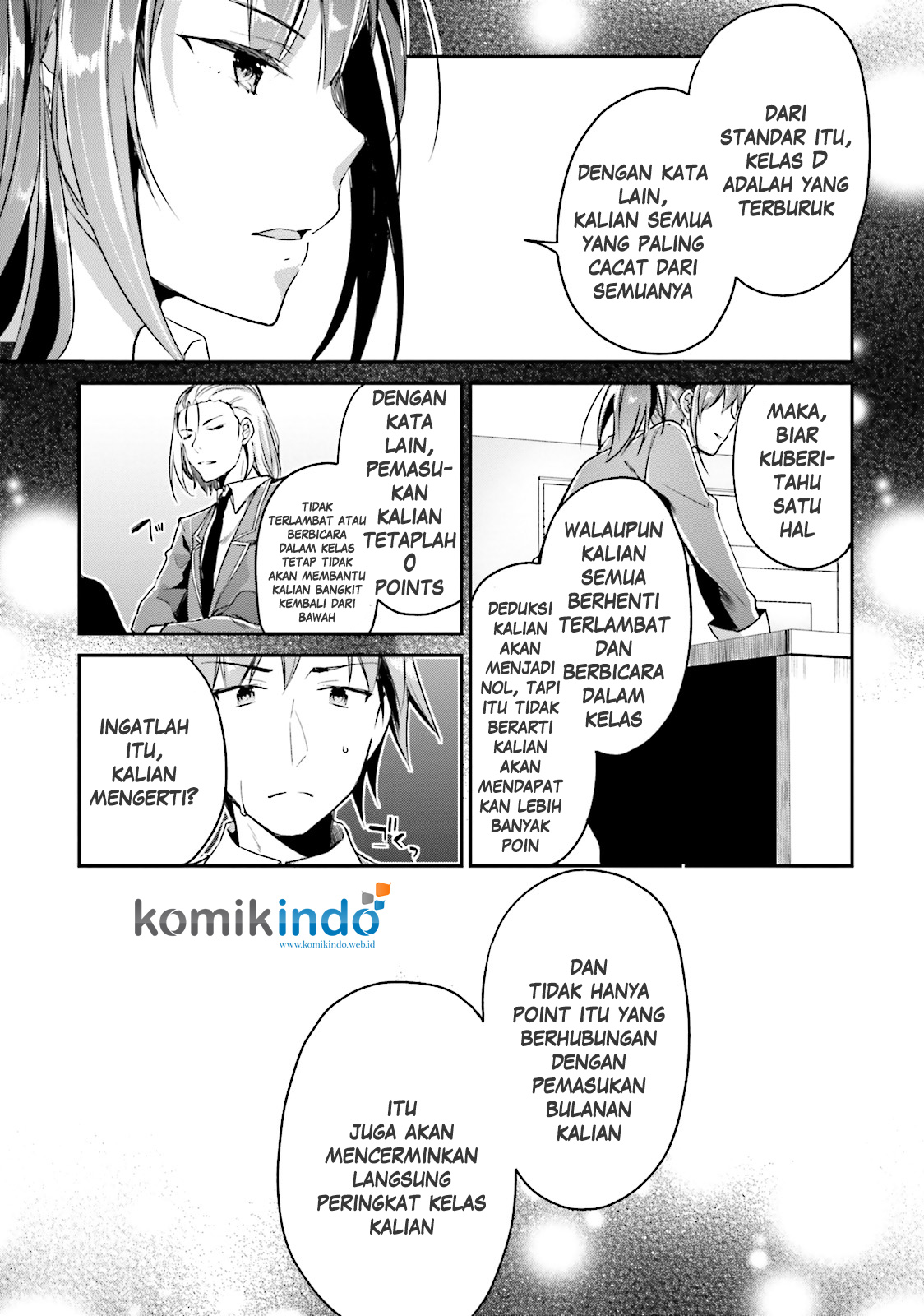Youkoso Jitsuryoku Shijou Shugi no Kyoushitsu e Chapter 5 - halaman 13