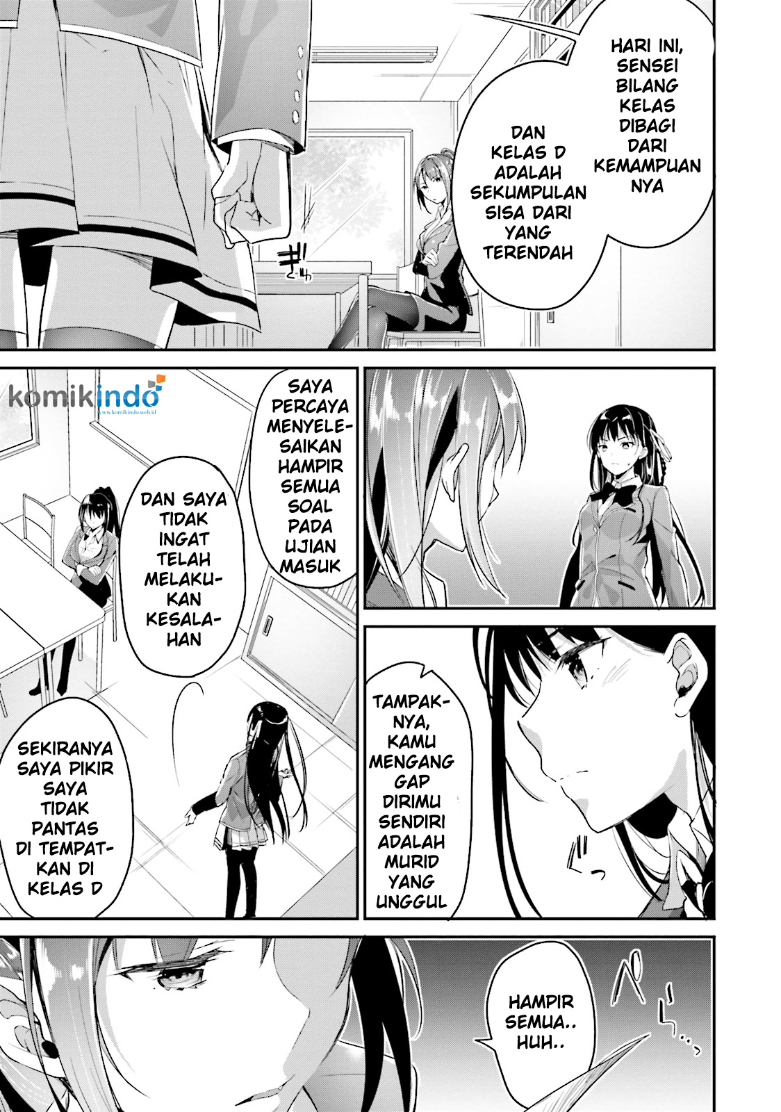 Youkoso Jitsuryoku Shijou Shugi no Kyoushitsu e Chapter 5 - halaman 16