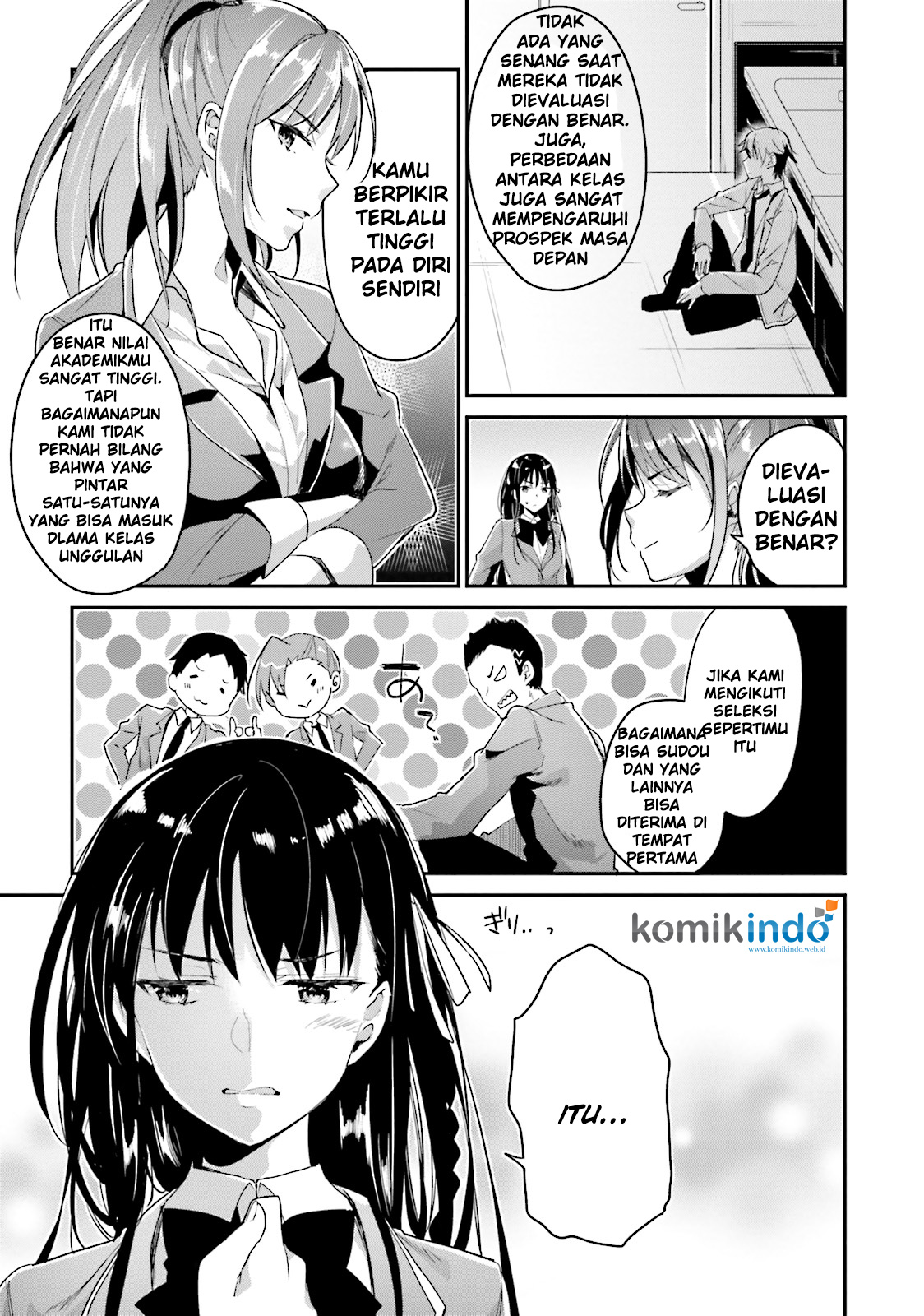 Youkoso Jitsuryoku Shijou Shugi no Kyoushitsu e Chapter 5 - halaman 18