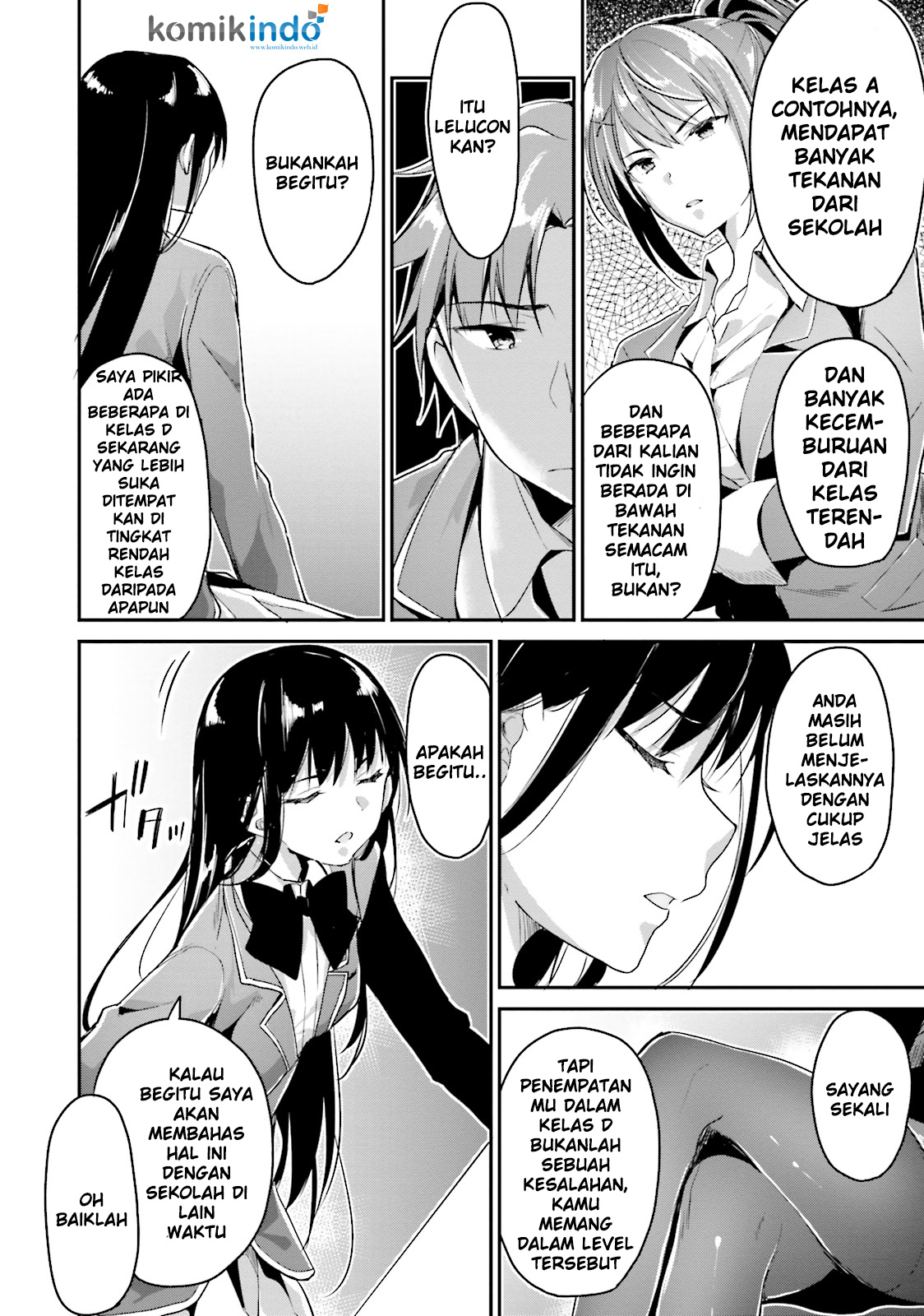 Youkoso Jitsuryoku Shijou Shugi no Kyoushitsu e Chapter 5 - halaman 19