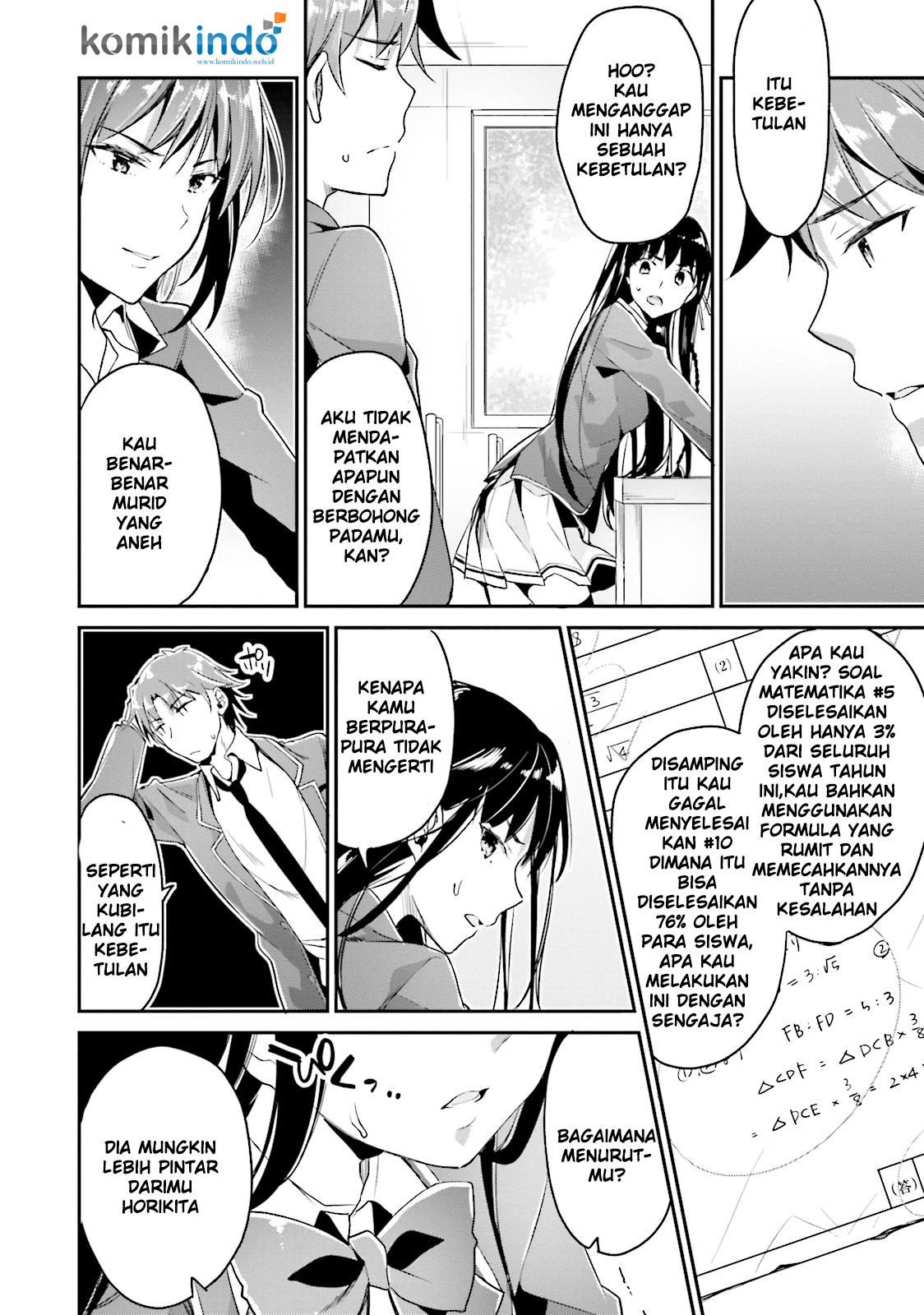 Youkoso Jitsuryoku Shijou Shugi no Kyoushitsu e Chapter 5 - halaman 23