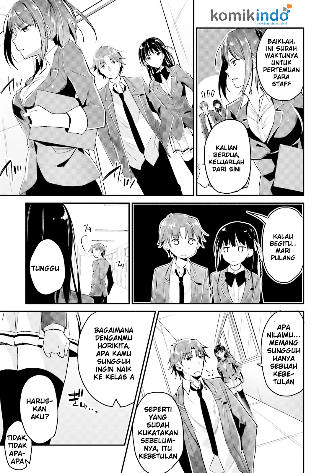 Youkoso Jitsuryoku Shijou Shugi no Kyoushitsu e Chapter 5 - halaman 24