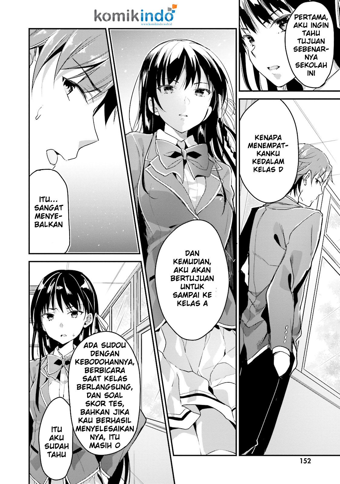 Youkoso Jitsuryoku Shijou Shugi no Kyoushitsu e Chapter 5 - halaman 25
