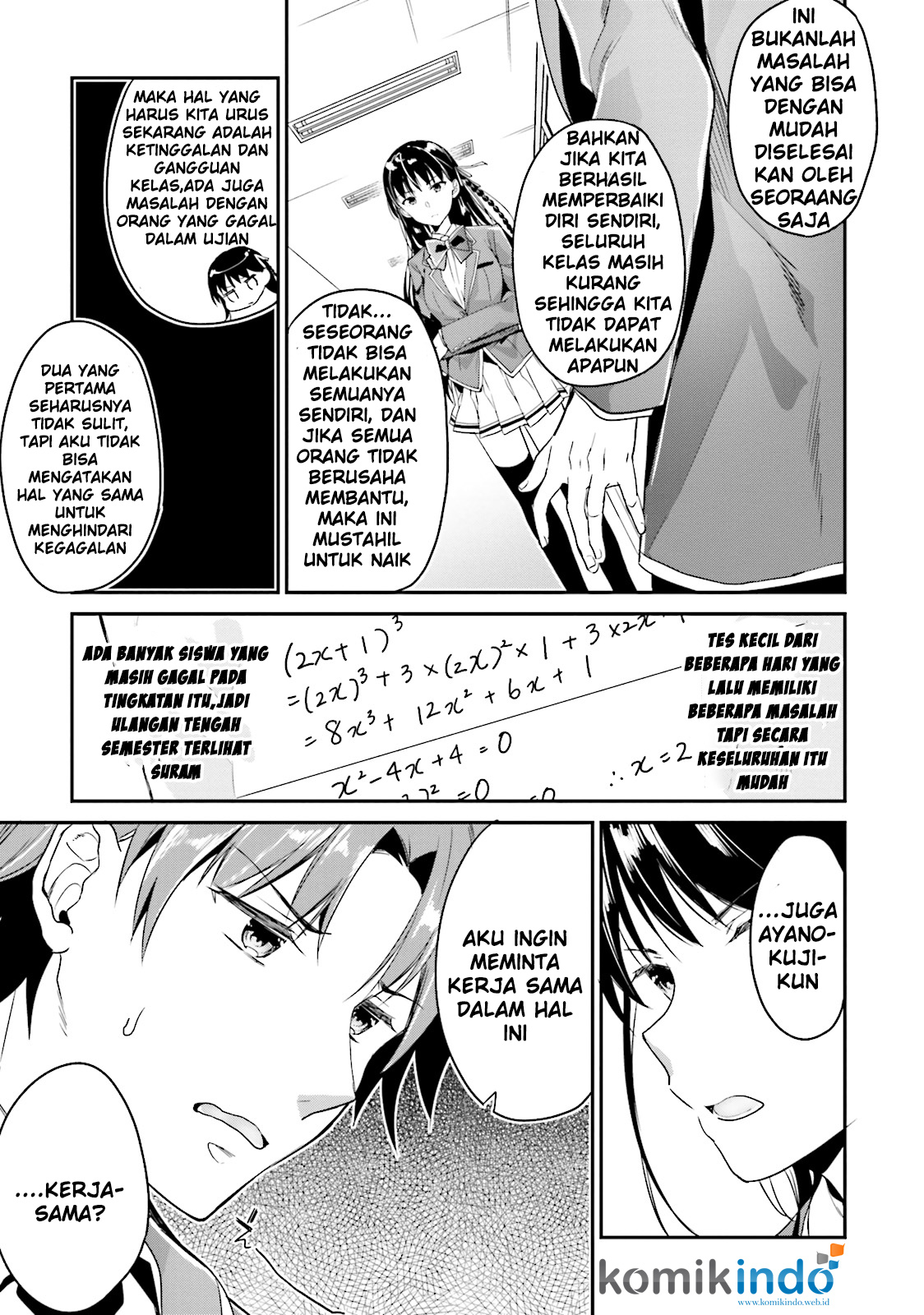 Youkoso Jitsuryoku Shijou Shugi no Kyoushitsu e Chapter 5 - halaman 26