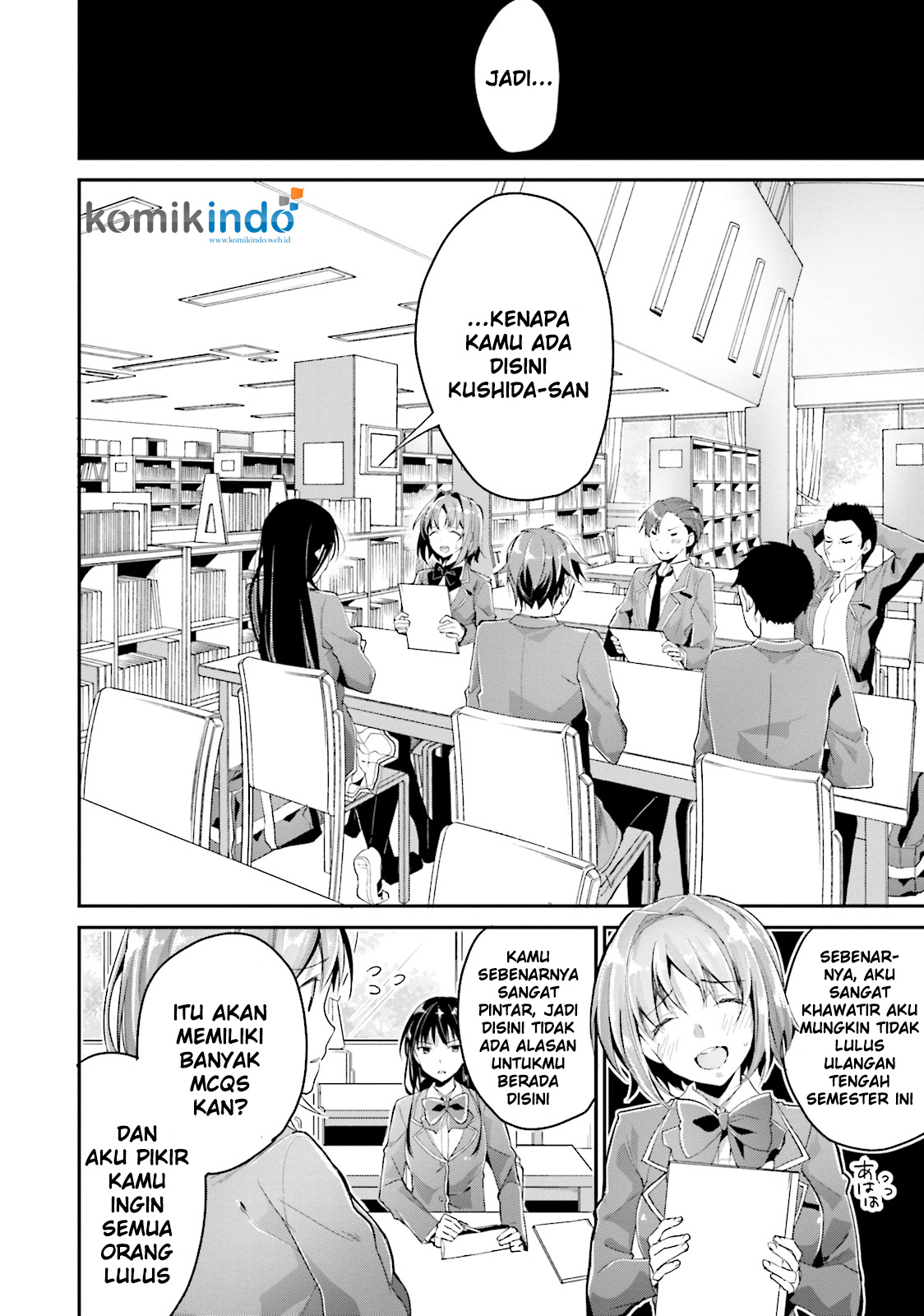 Youkoso Jitsuryoku Shijou Shugi no Kyoushitsu e Chapter 5 - halaman 27