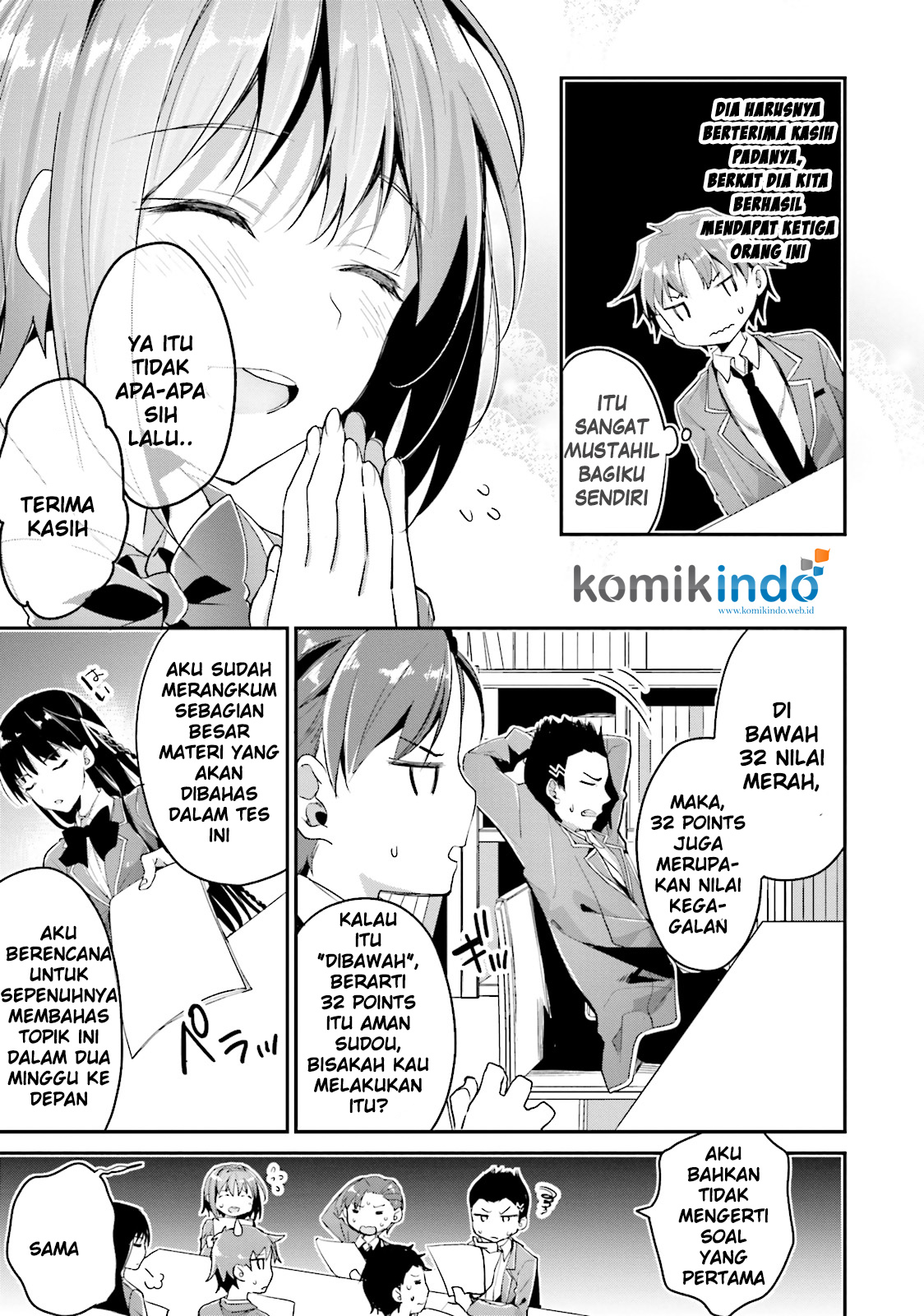 Youkoso Jitsuryoku Shijou Shugi no Kyoushitsu e Chapter 5 - halaman 28