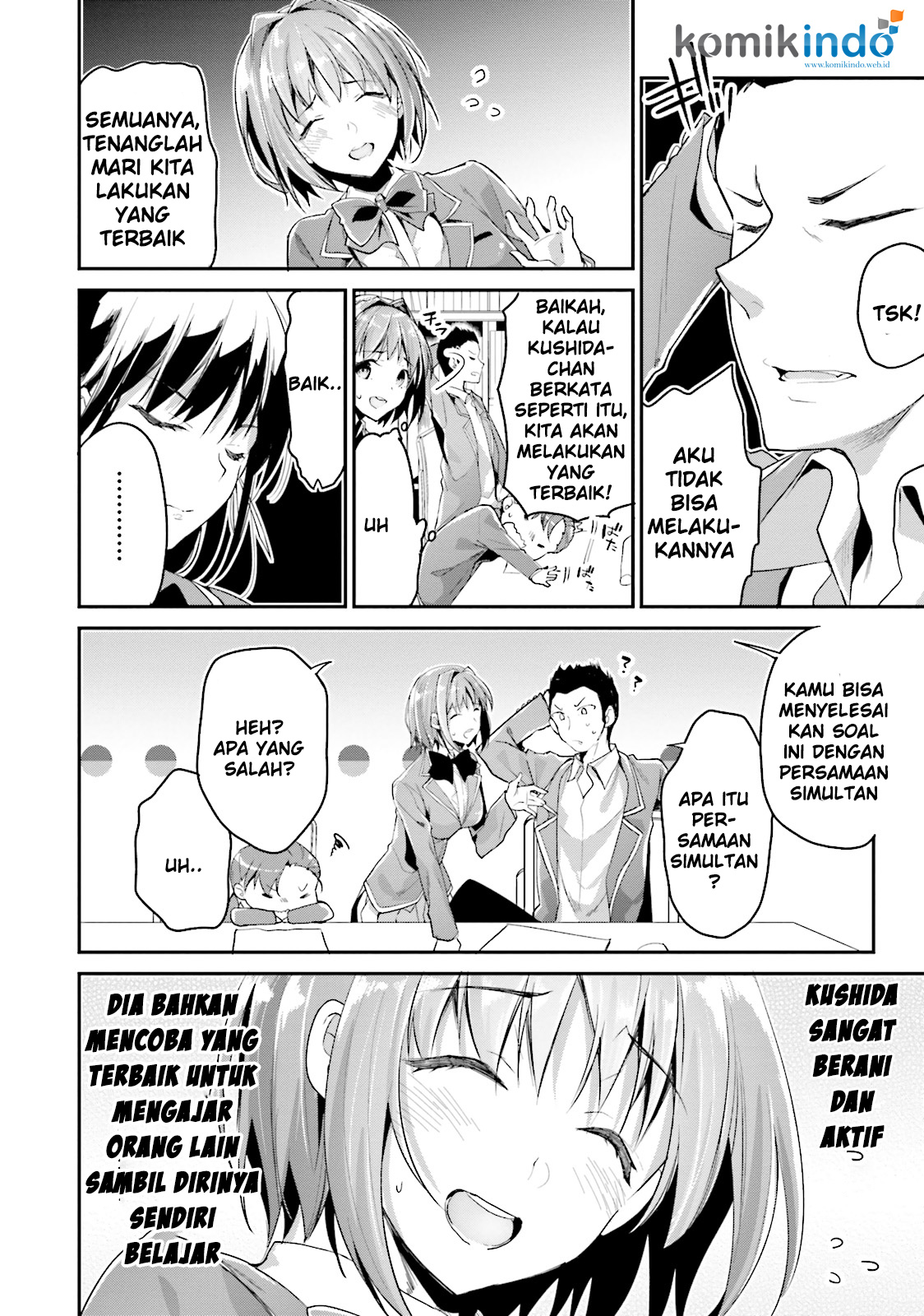 Youkoso Jitsuryoku Shijou Shugi no Kyoushitsu e Chapter 5 - halaman 29