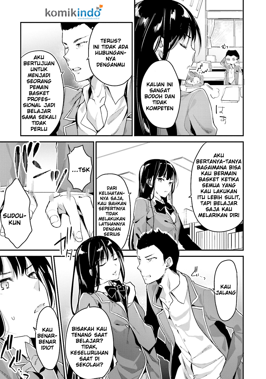Youkoso Jitsuryoku Shijou Shugi no Kyoushitsu e Chapter 5 - halaman 30