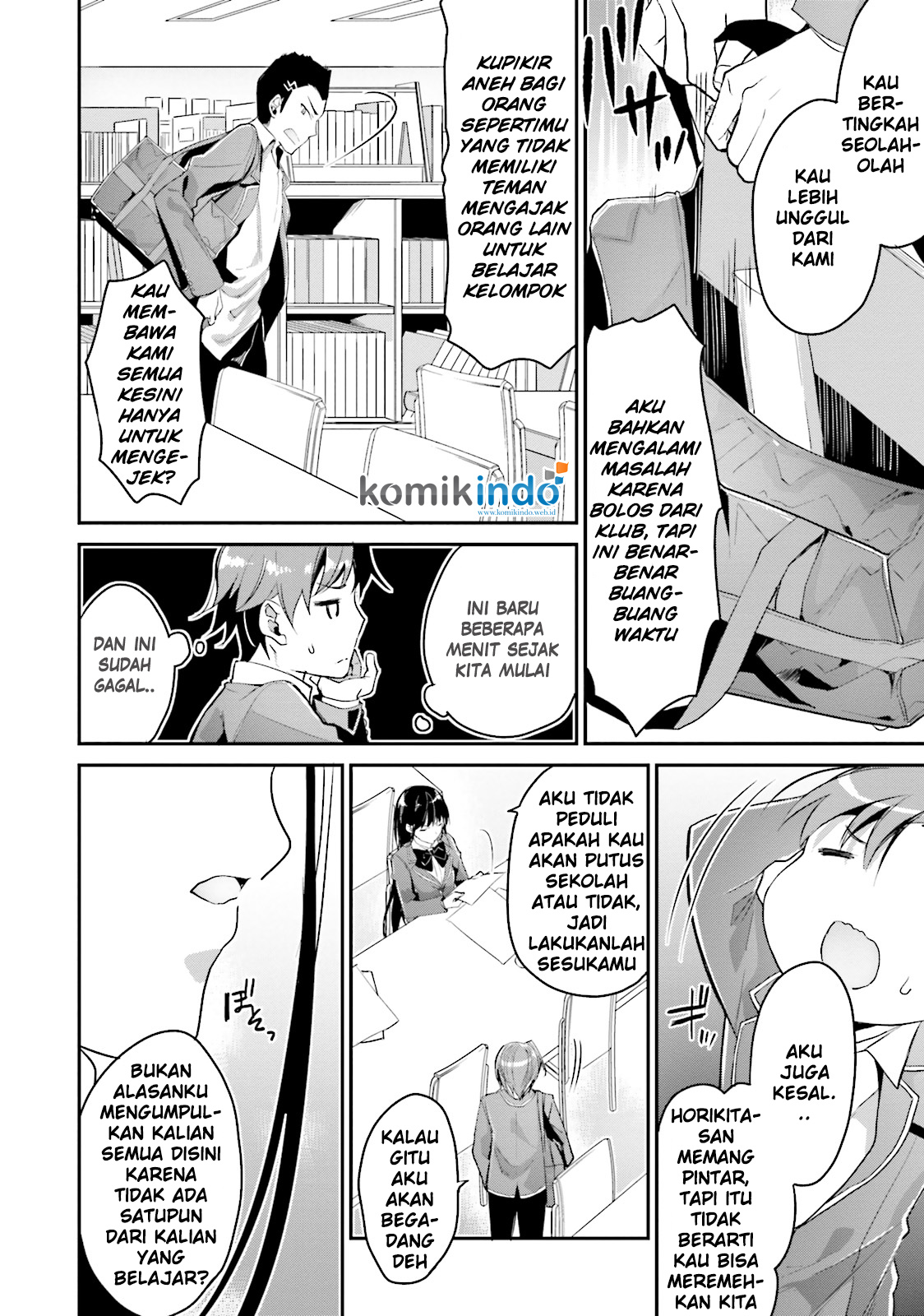 Youkoso Jitsuryoku Shijou Shugi no Kyoushitsu e Chapter 5 - halaman 31