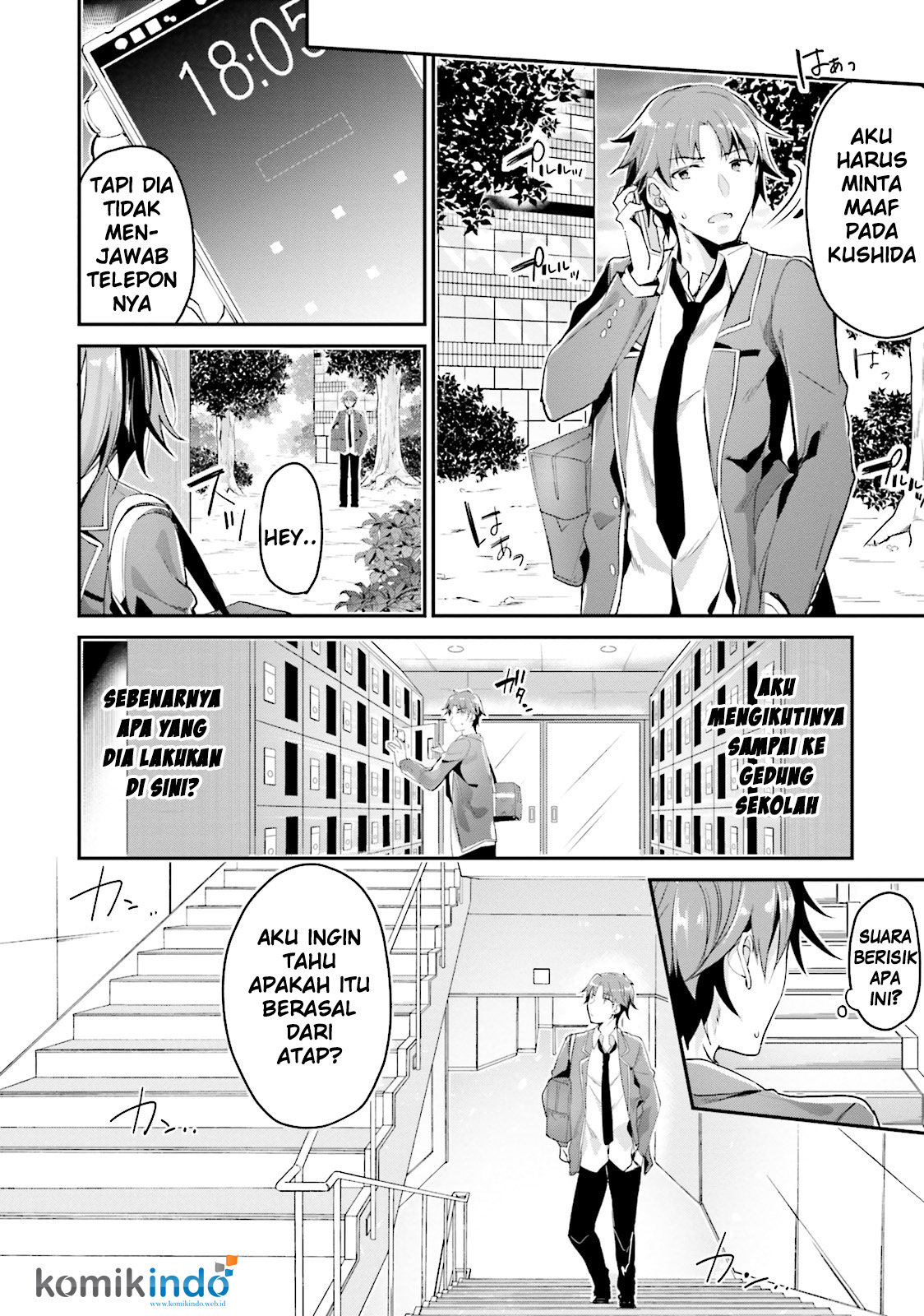 Youkoso Jitsuryoku Shijou Shugi no Kyoushitsu e Chapter 5 - halaman 33