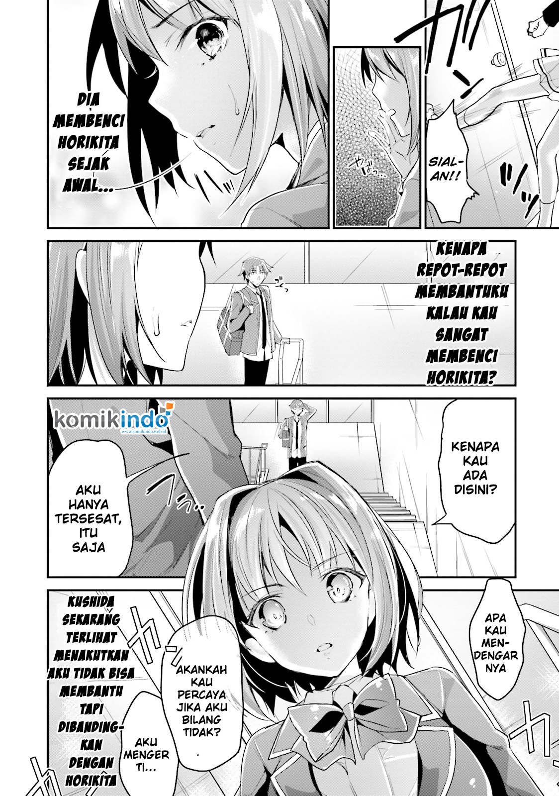 Youkoso Jitsuryoku Shijou Shugi no Kyoushitsu e Chapter 5 - halaman 35