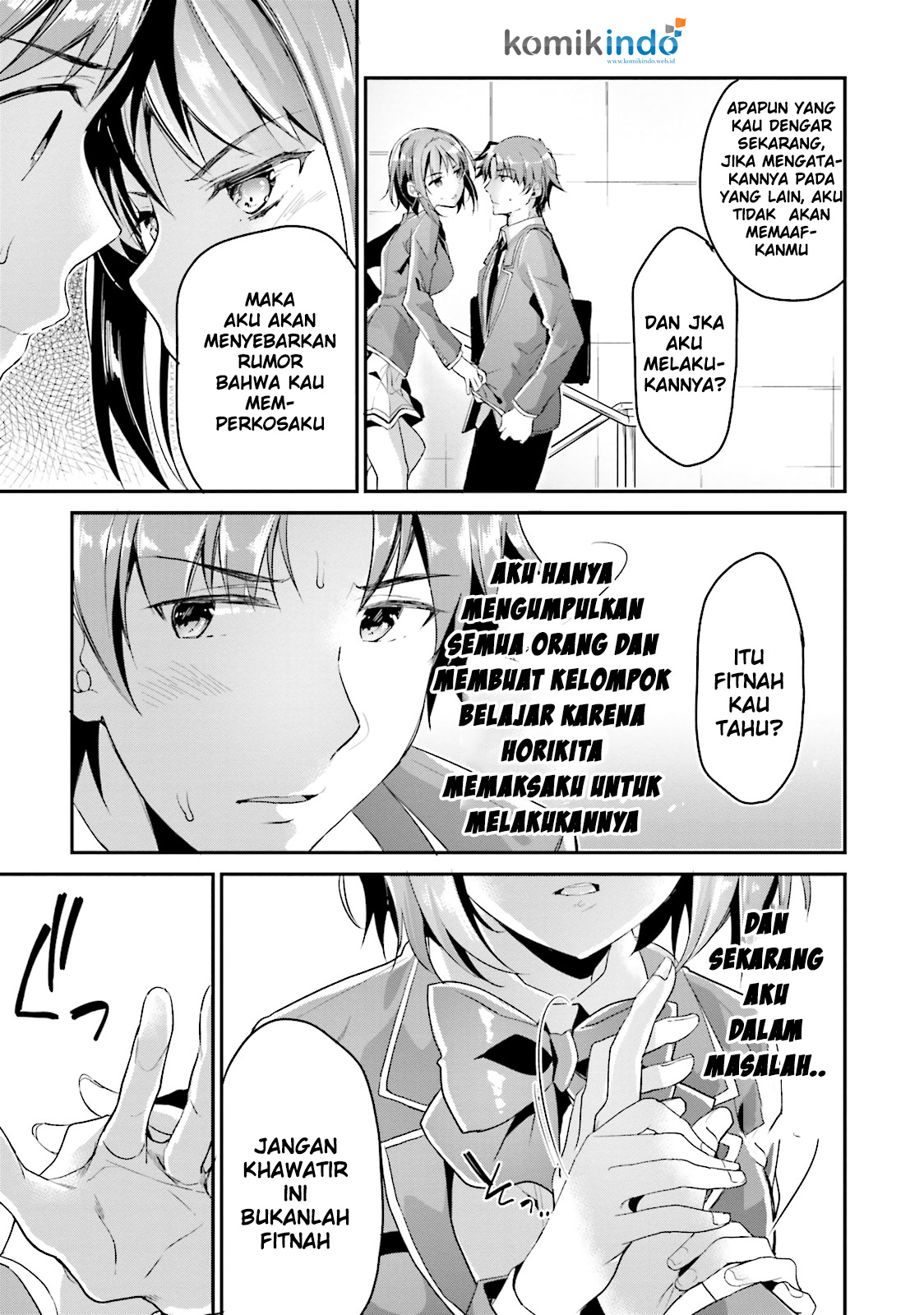 Youkoso Jitsuryoku Shijou Shugi no Kyoushitsu e Chapter 5 - halaman 36