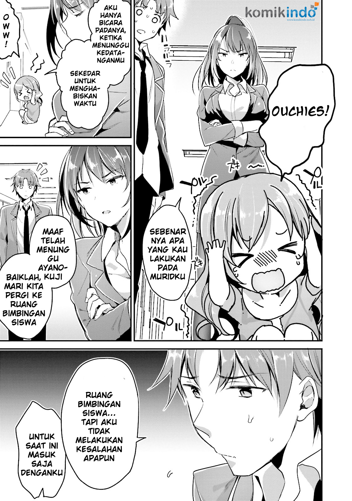 Youkoso Jitsuryoku Shijou Shugi no Kyoushitsu e Chapter 5 - halaman 6
