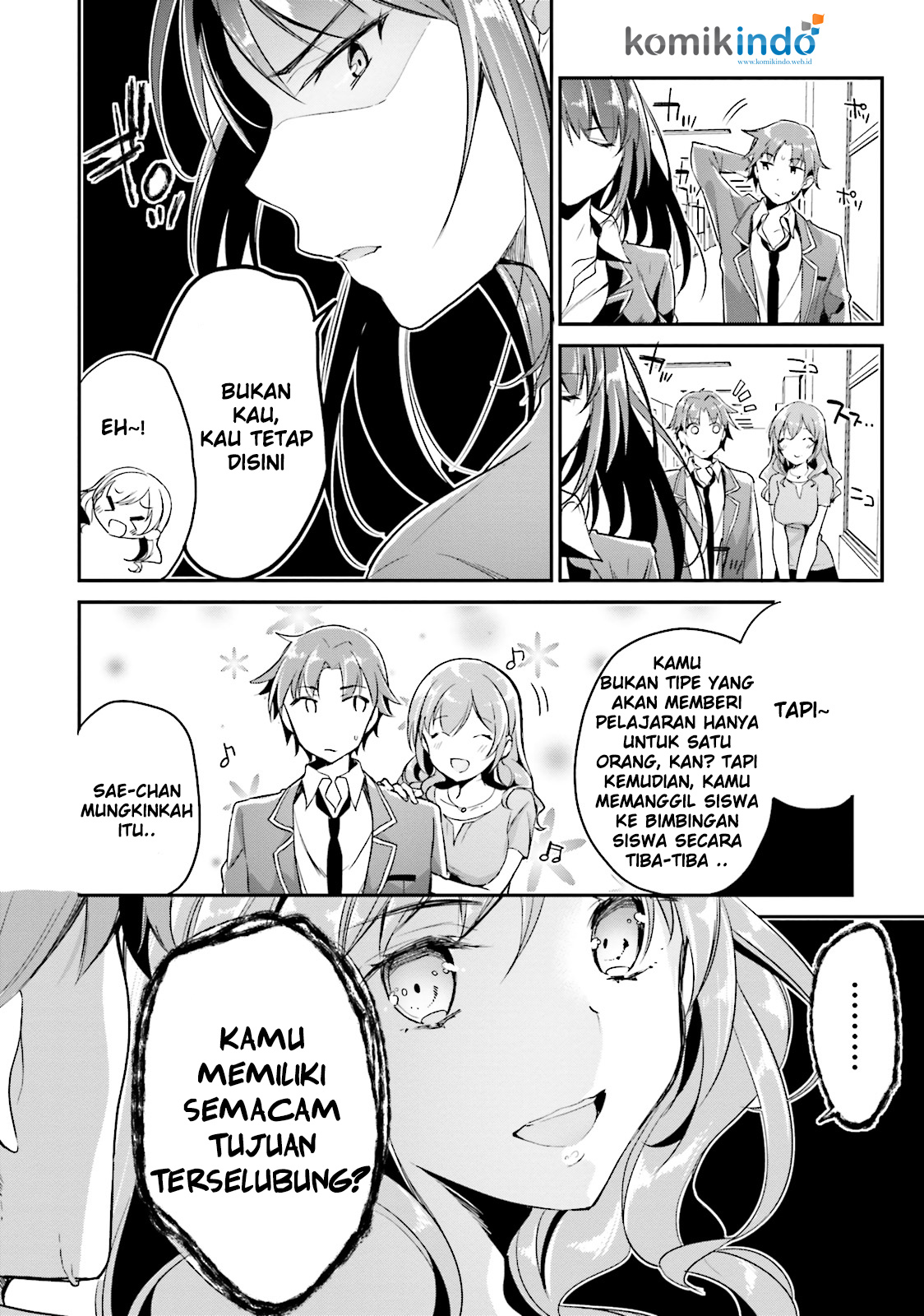 Youkoso Jitsuryoku Shijou Shugi no Kyoushitsu e Chapter 5 - halaman 7