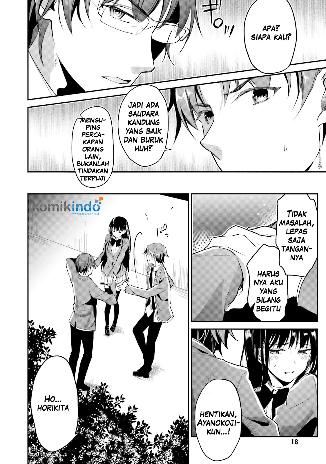 Youkoso Jitsuryoku Shijou Shugi no Kyoushitsu e Chapter 6 - halaman 17