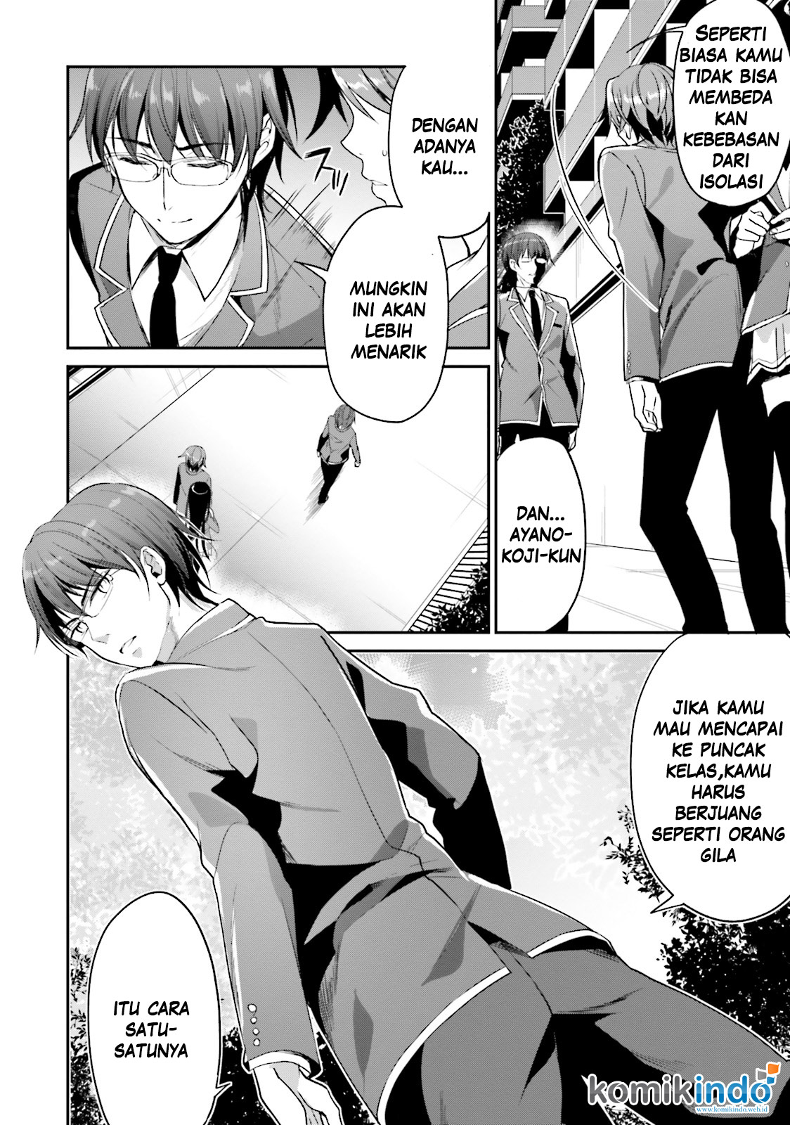 Youkoso Jitsuryoku Shijou Shugi no Kyoushitsu e Chapter 6 - halaman 21